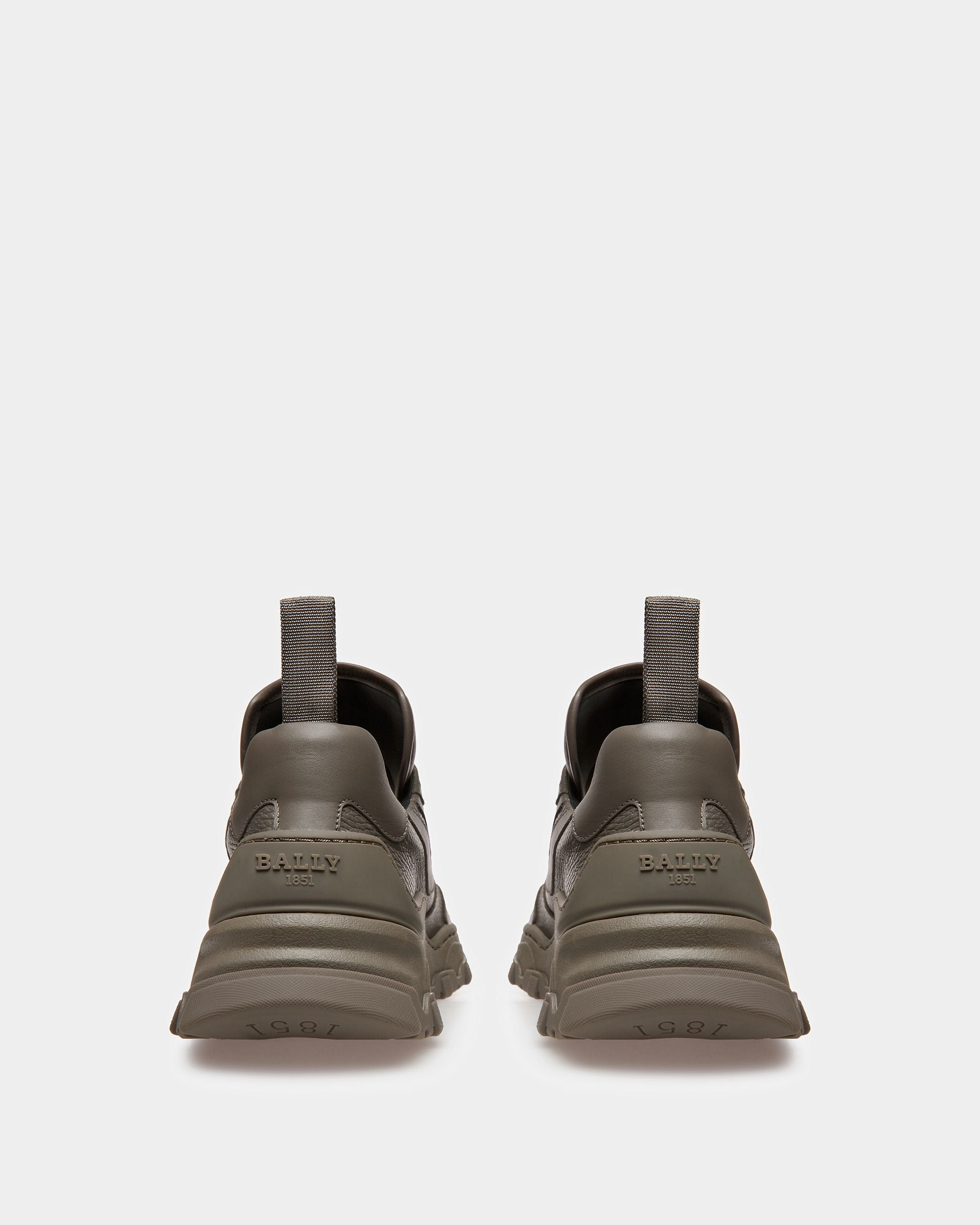 Holden Sneaker In Pelle Antracite - Uomo - Bally - 04