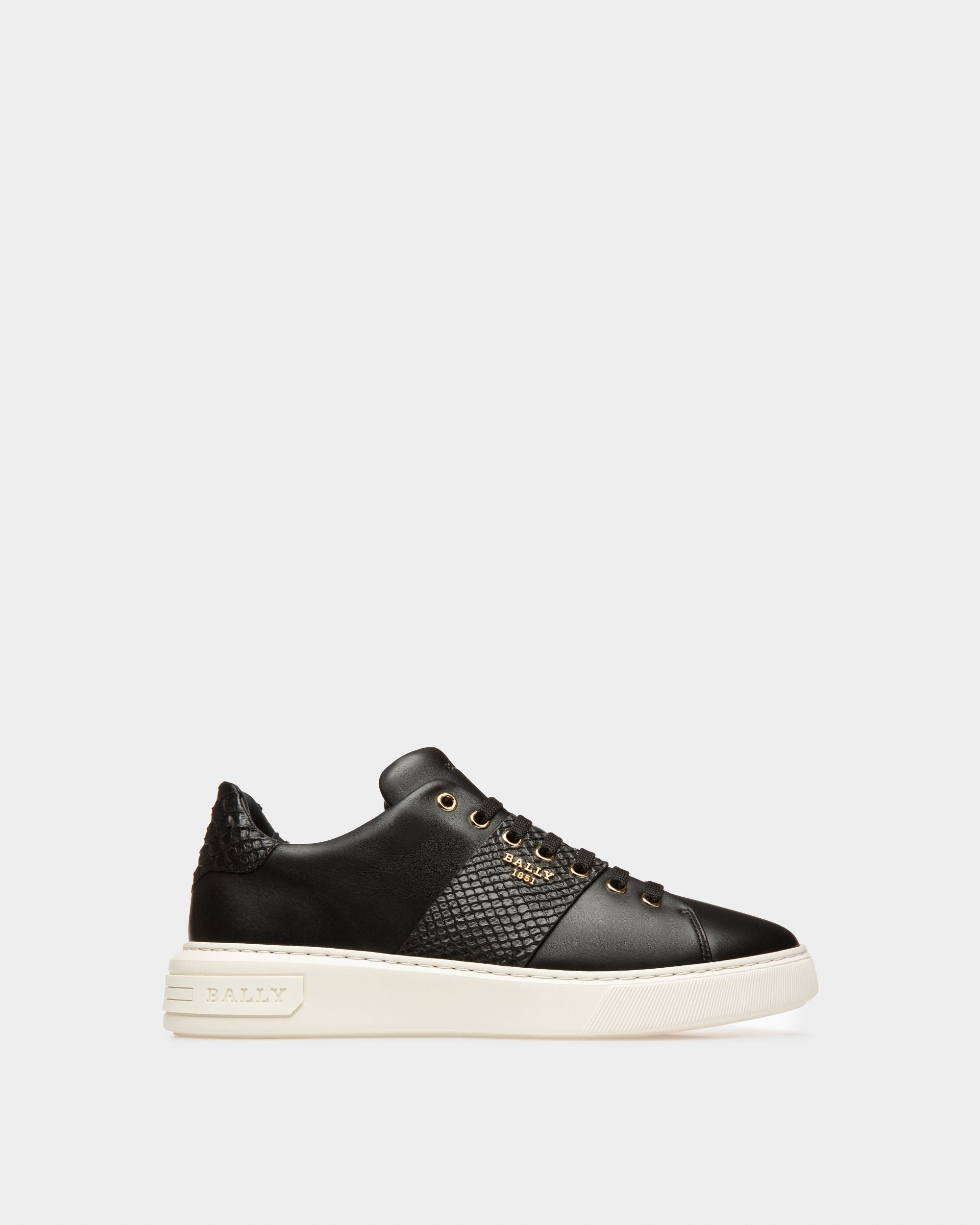 Mattye Sneaker In Pelle Colore Nero - Uomo - Bally - 01