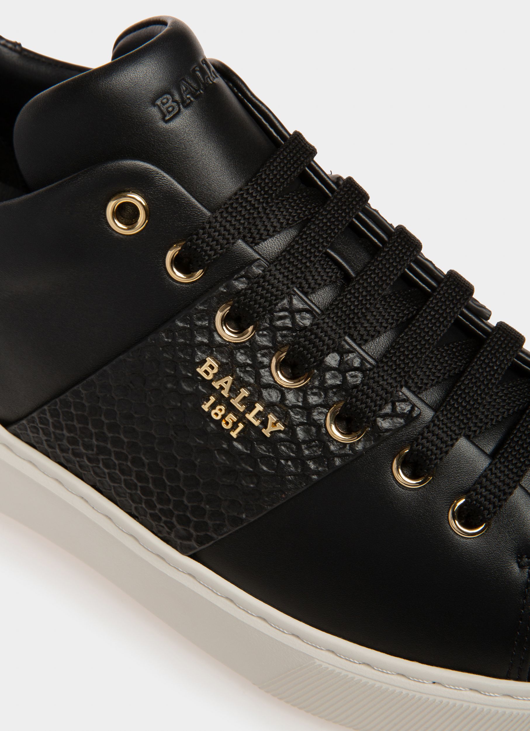 Mattye Sneaker In Pelle Colore Nero - Uomo - Bally - 06