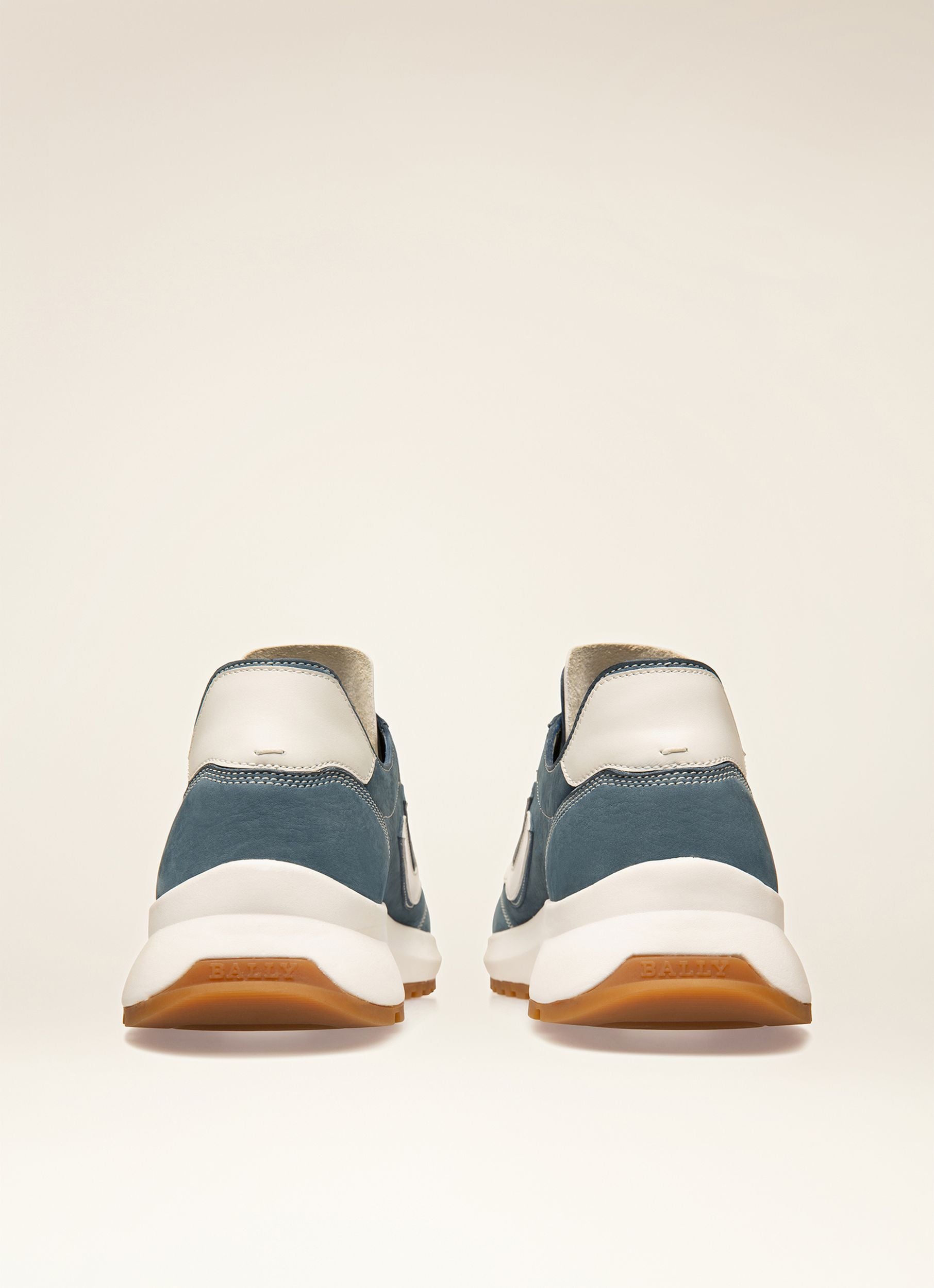 Demyl Sneaker In Pelle Blu E Bianca - Uomo - Bally - 03