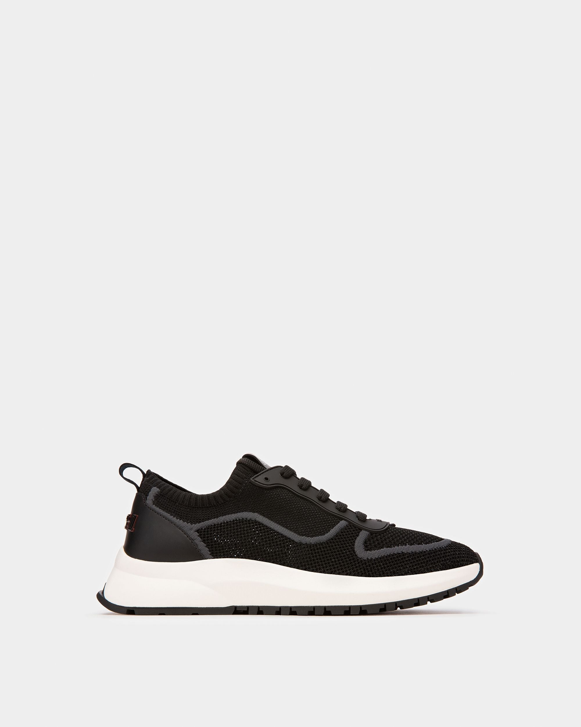 Davyn Sneaker In Pelle E Mesh Nero - Uomo - Bally - 01