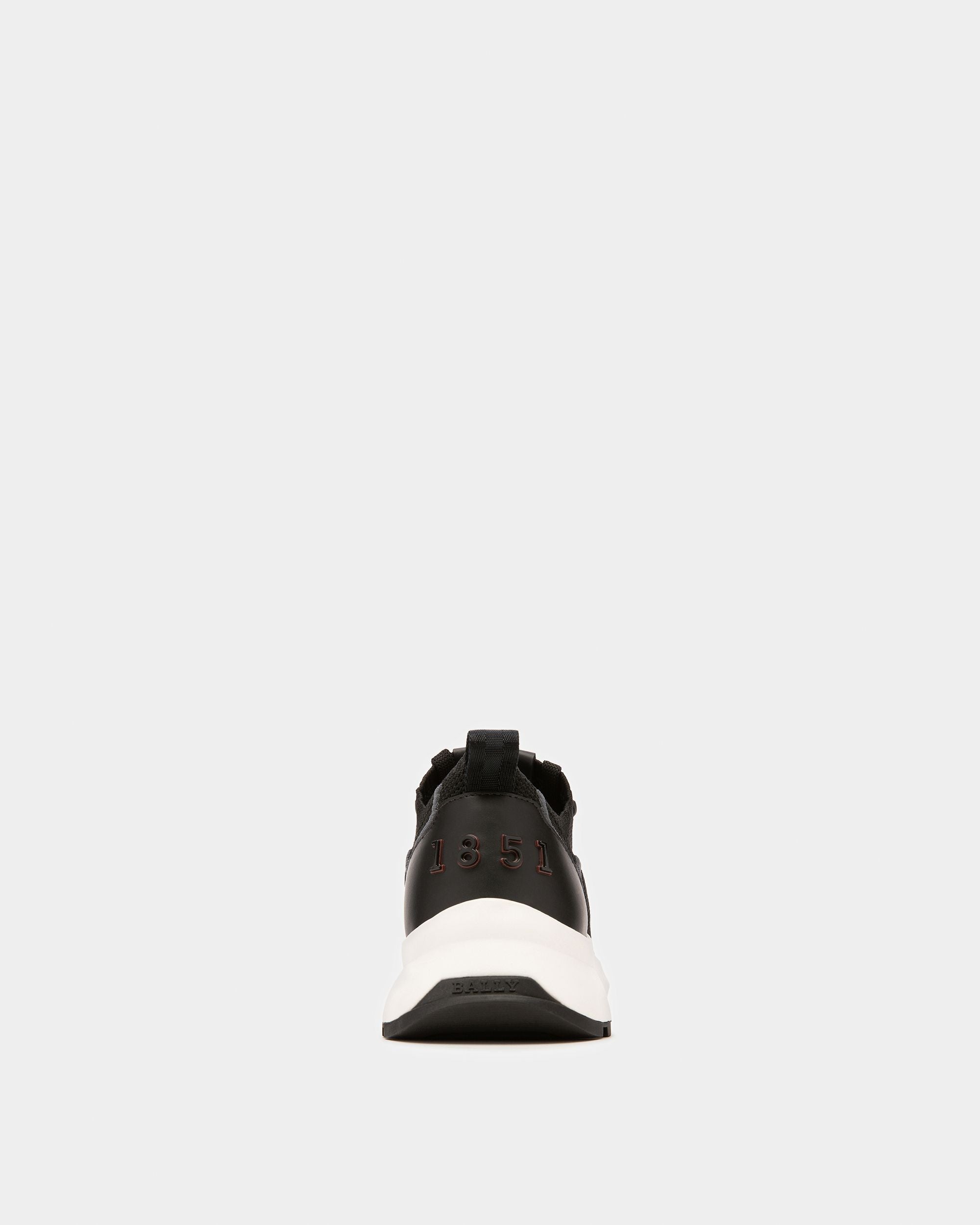 Davyn Sneaker In Pelle E Mesh Nero - Uomo - Bally - 04