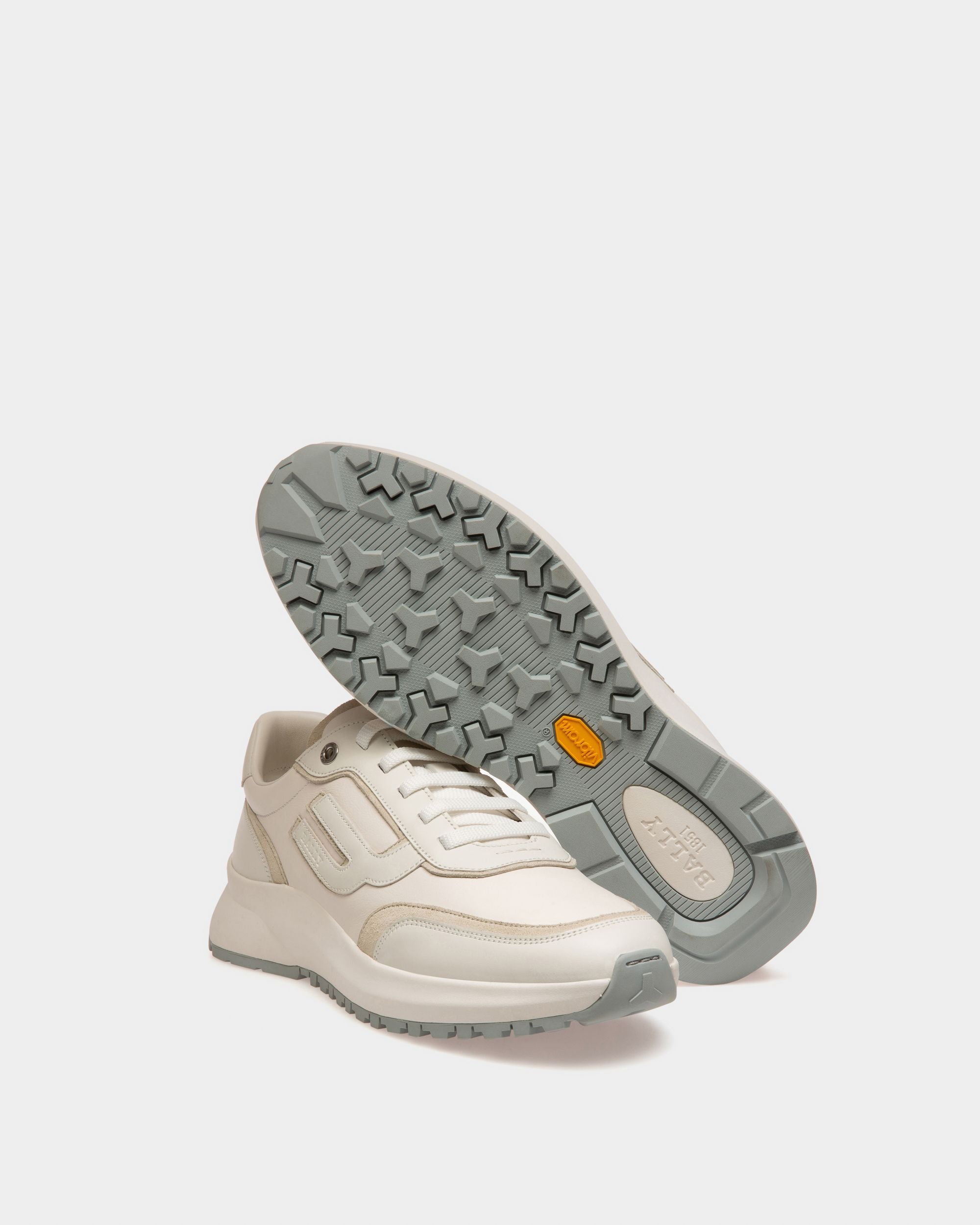 Demmy Sneaker In Pelle Bianca - Uomo - Bally - 04
