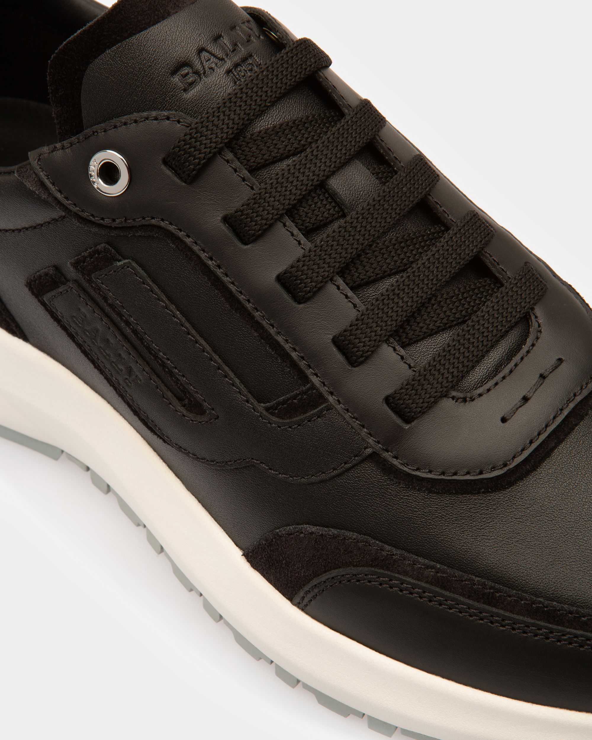Demmy Sneaker Nere In Pelle - Uomo - Bally - 03