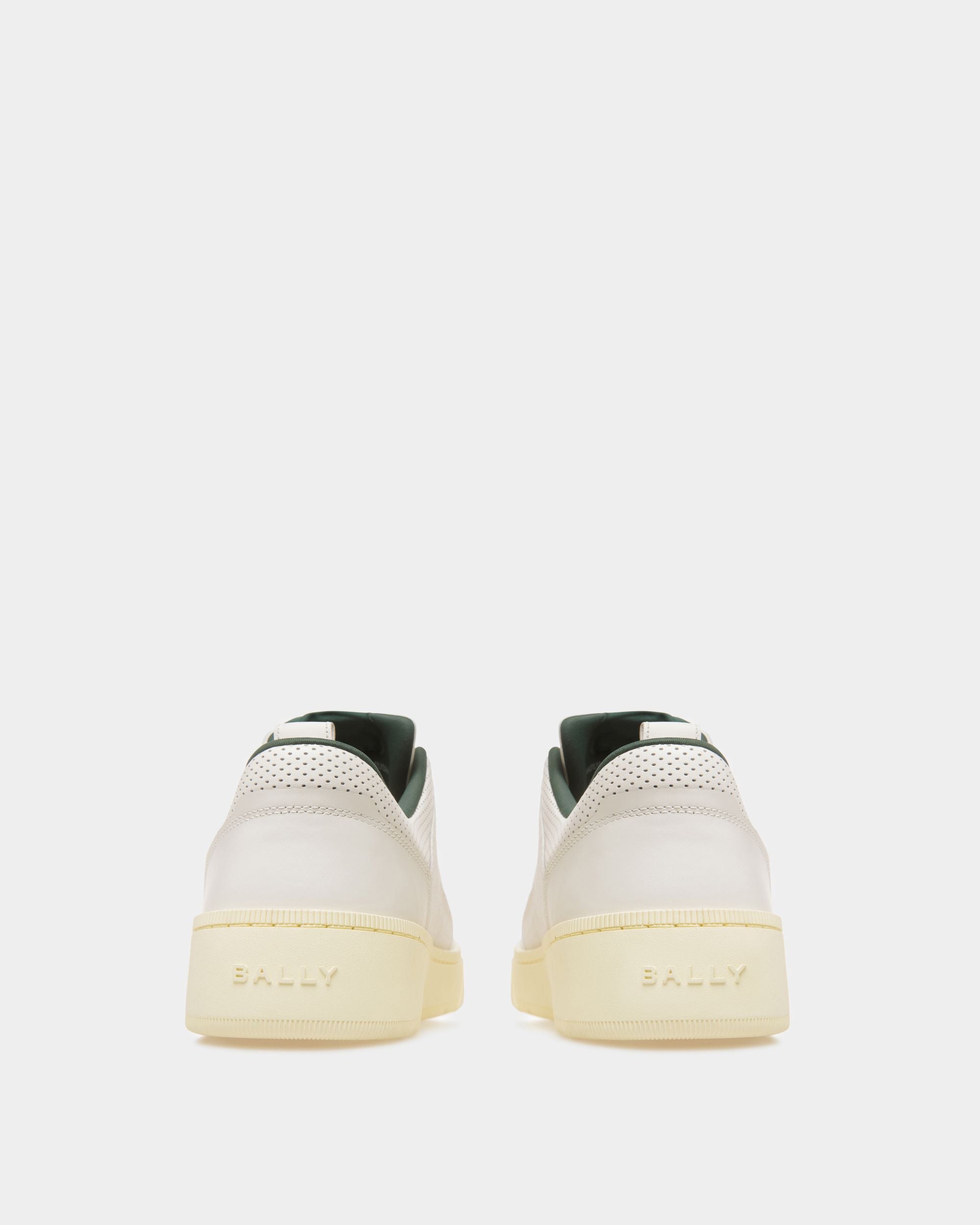 Sneaker Raise In Pelle Bianca - Uomo - Bally - 03