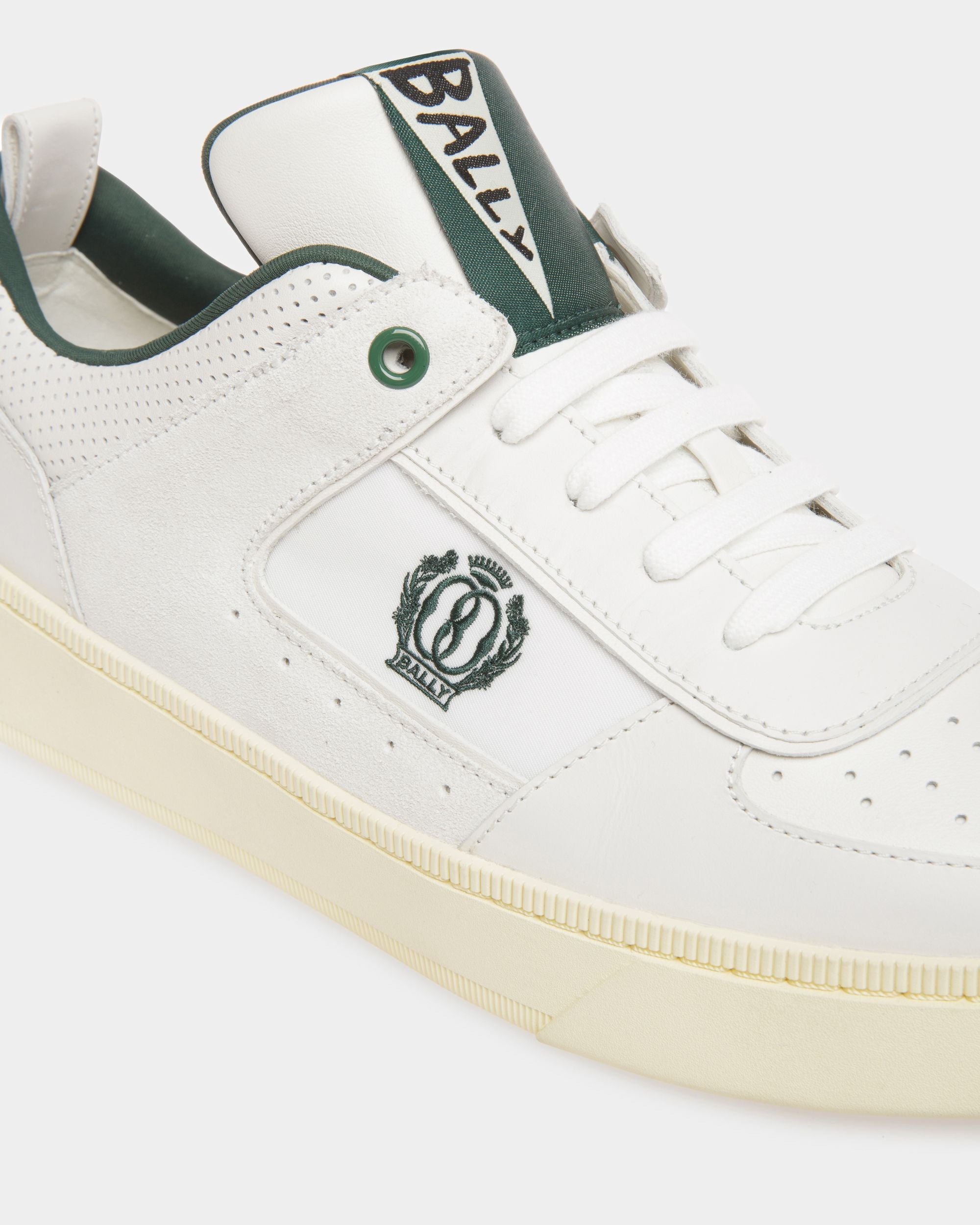 Sneaker Raise In Pelle Bianca - Uomo - Bally - 05