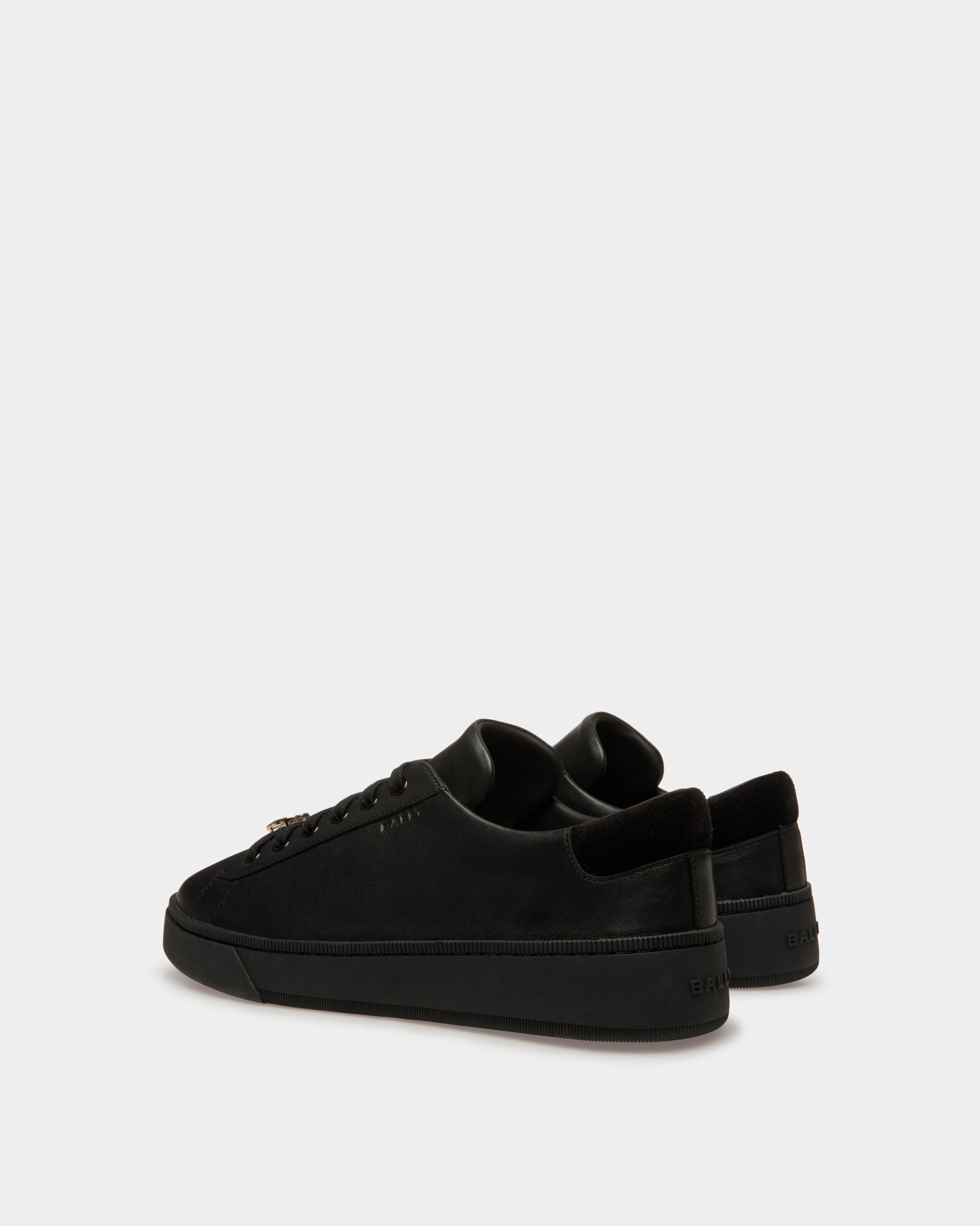 Sneaker Raise In Pelle Nera - Uomo - Bally - 05