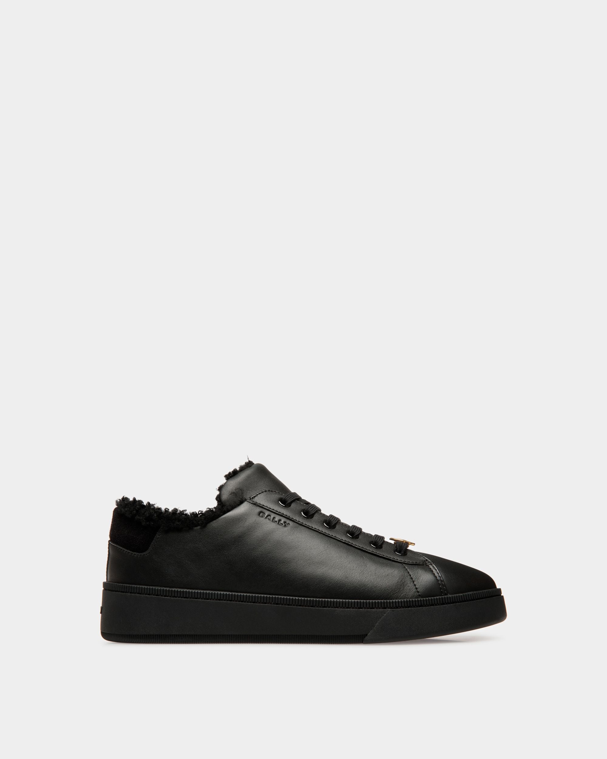 Sneaker Raise In Pelle Nera - Uomo - Bally - 01