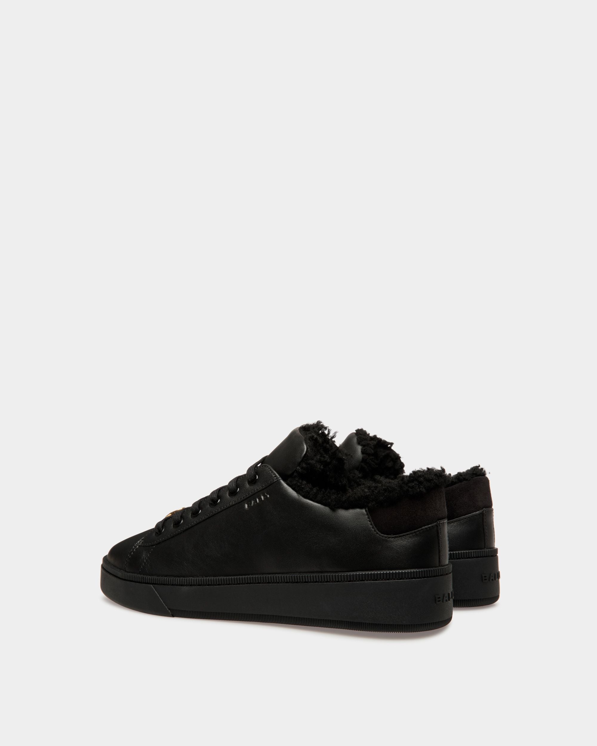 Sneaker Raise In Pelle Nera - Uomo - Bally - 05