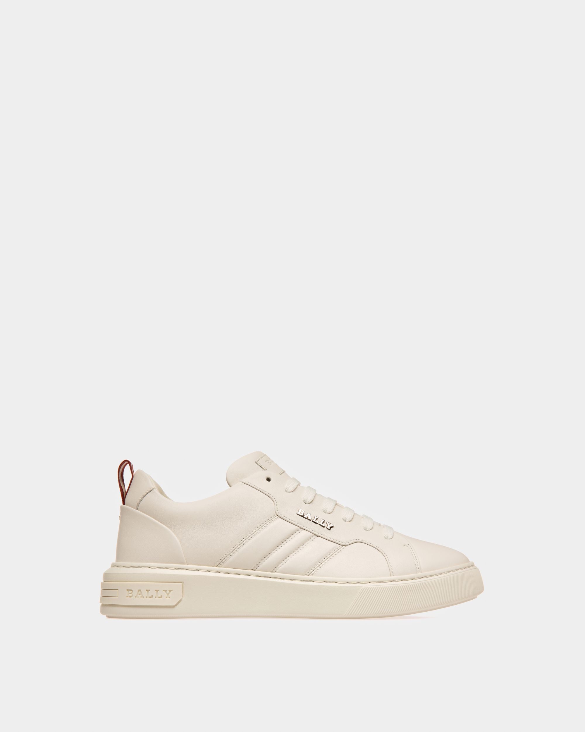 Maxim Sneakers In Pelle Bianca - Uomo - Bally - 01