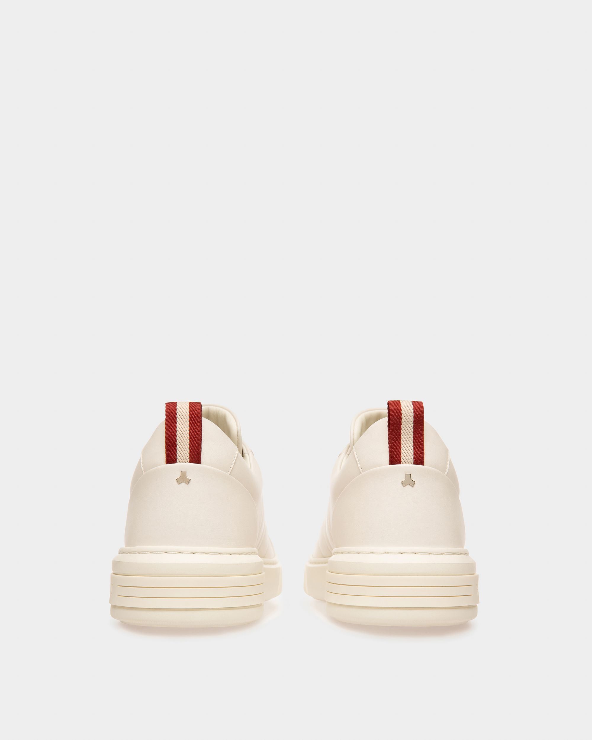 Maxim Sneakers In Pelle Bianca - Uomo - Bally - 04