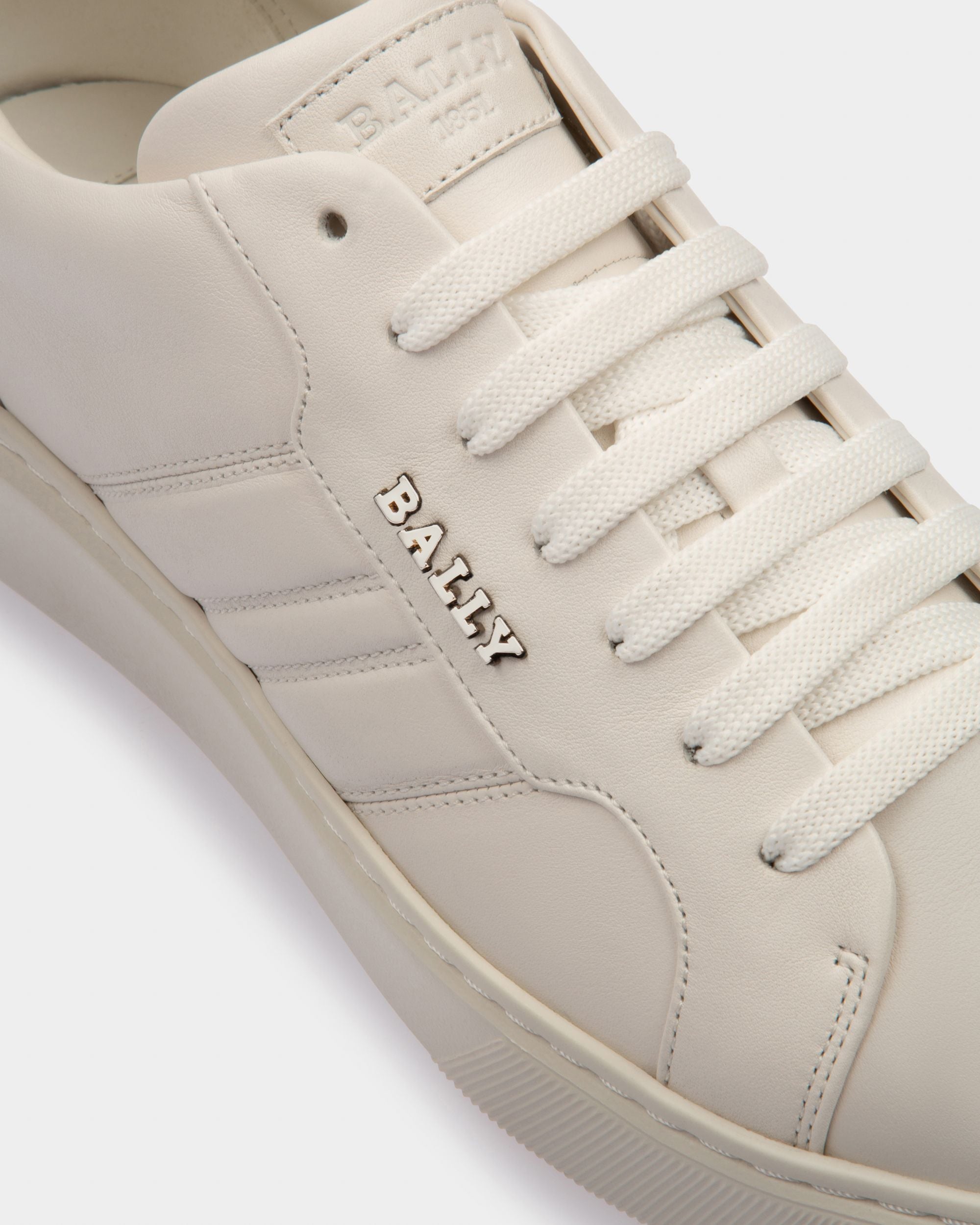 Maxim Sneakers In Pelle Bianca - Uomo - Bally - 06