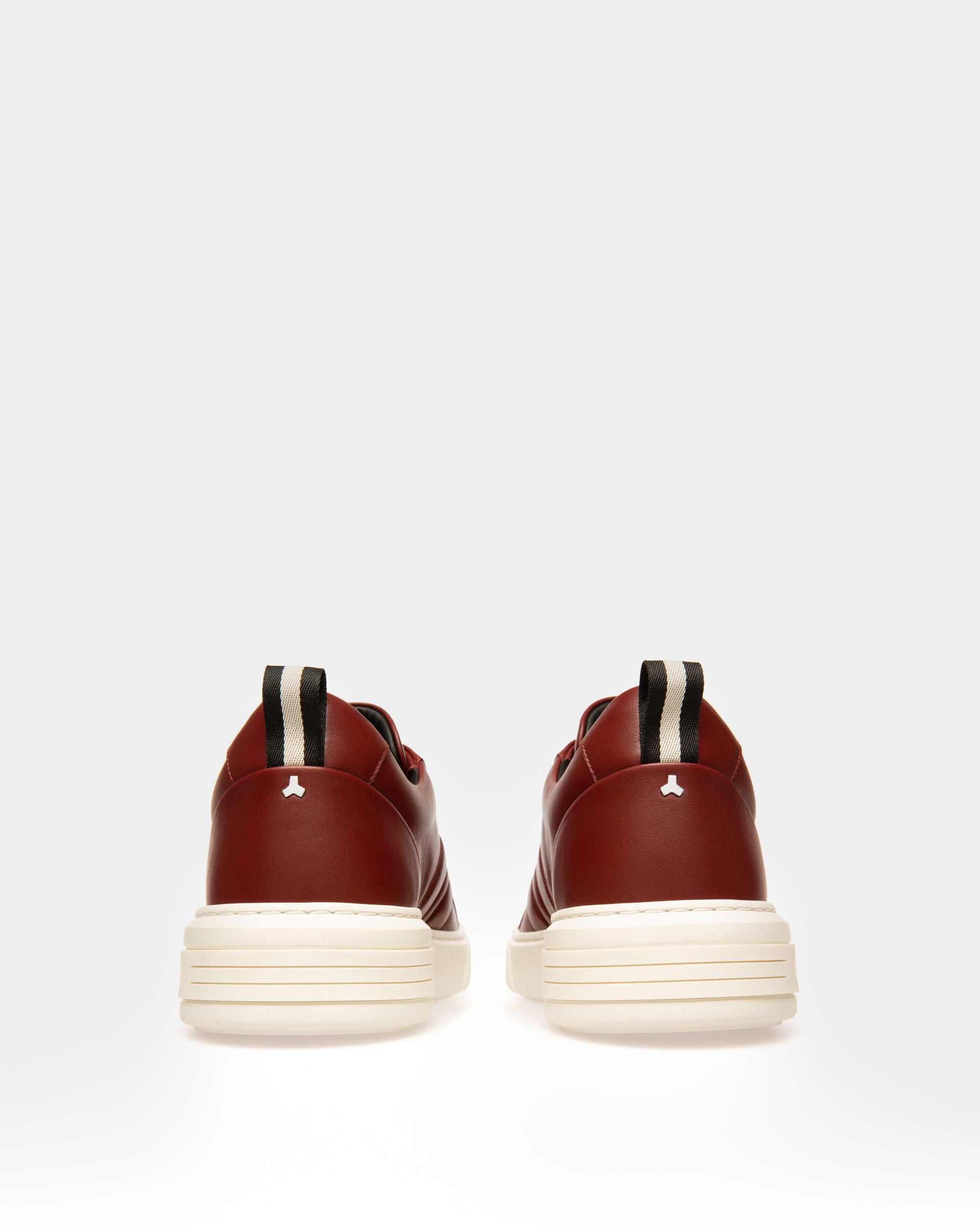 Maxim Sneakers In Pelle Color Rosso Antico - Uomo - Bally - 03