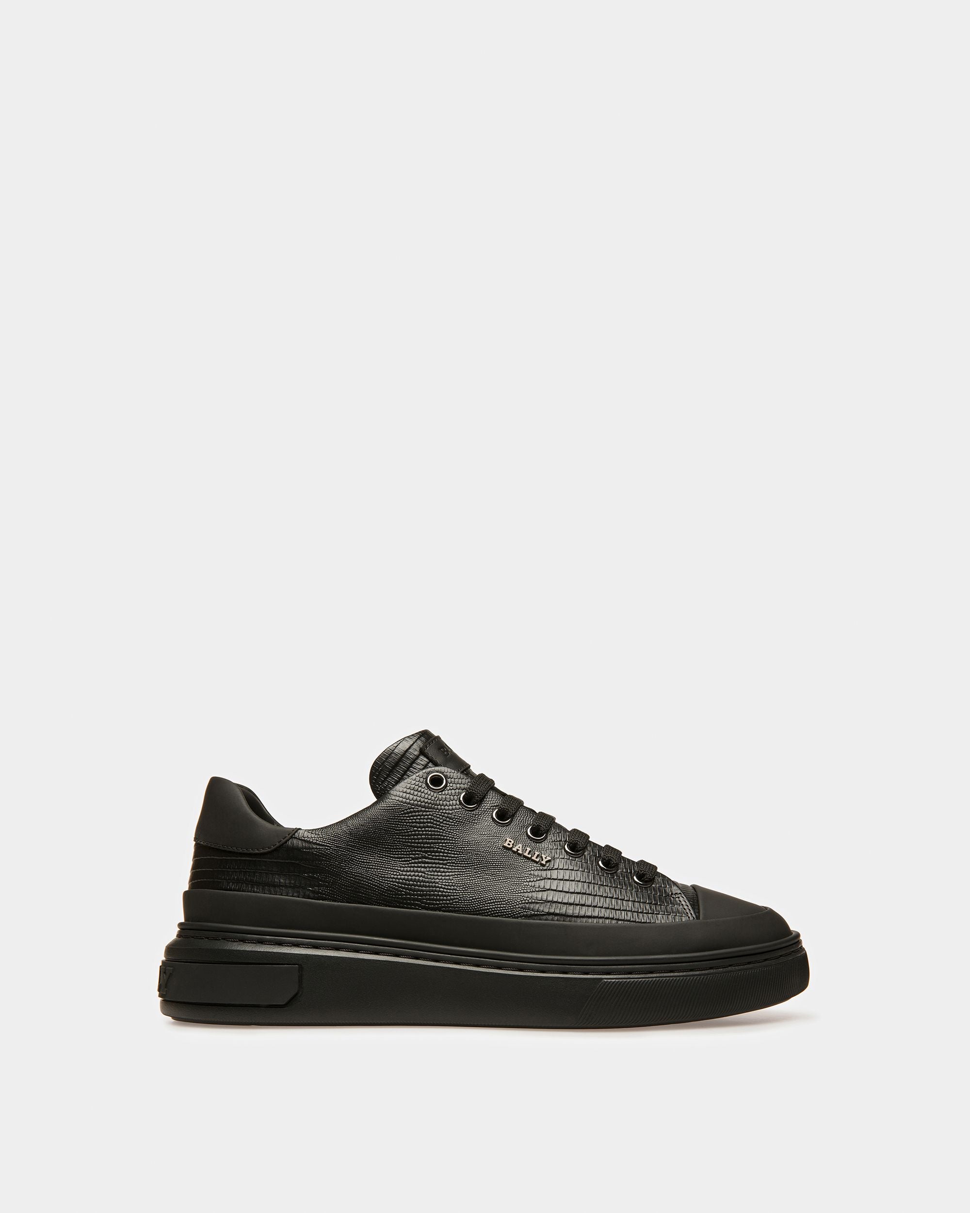 Maily Sneaker In Pelle Nera - Uomo - Bally - 01