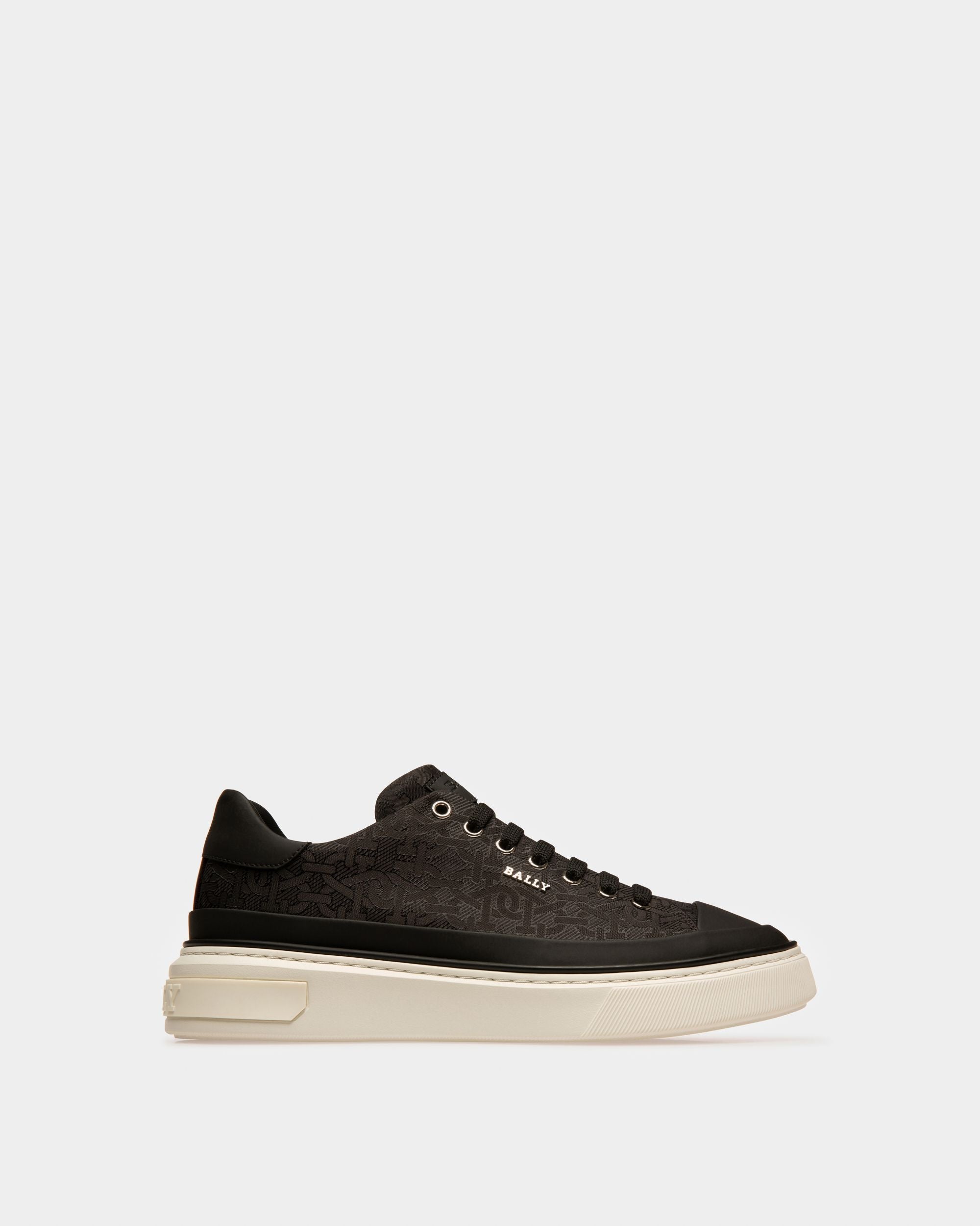 Maily Sneakers In Tessuto Nero - Uomo - Bally - 01