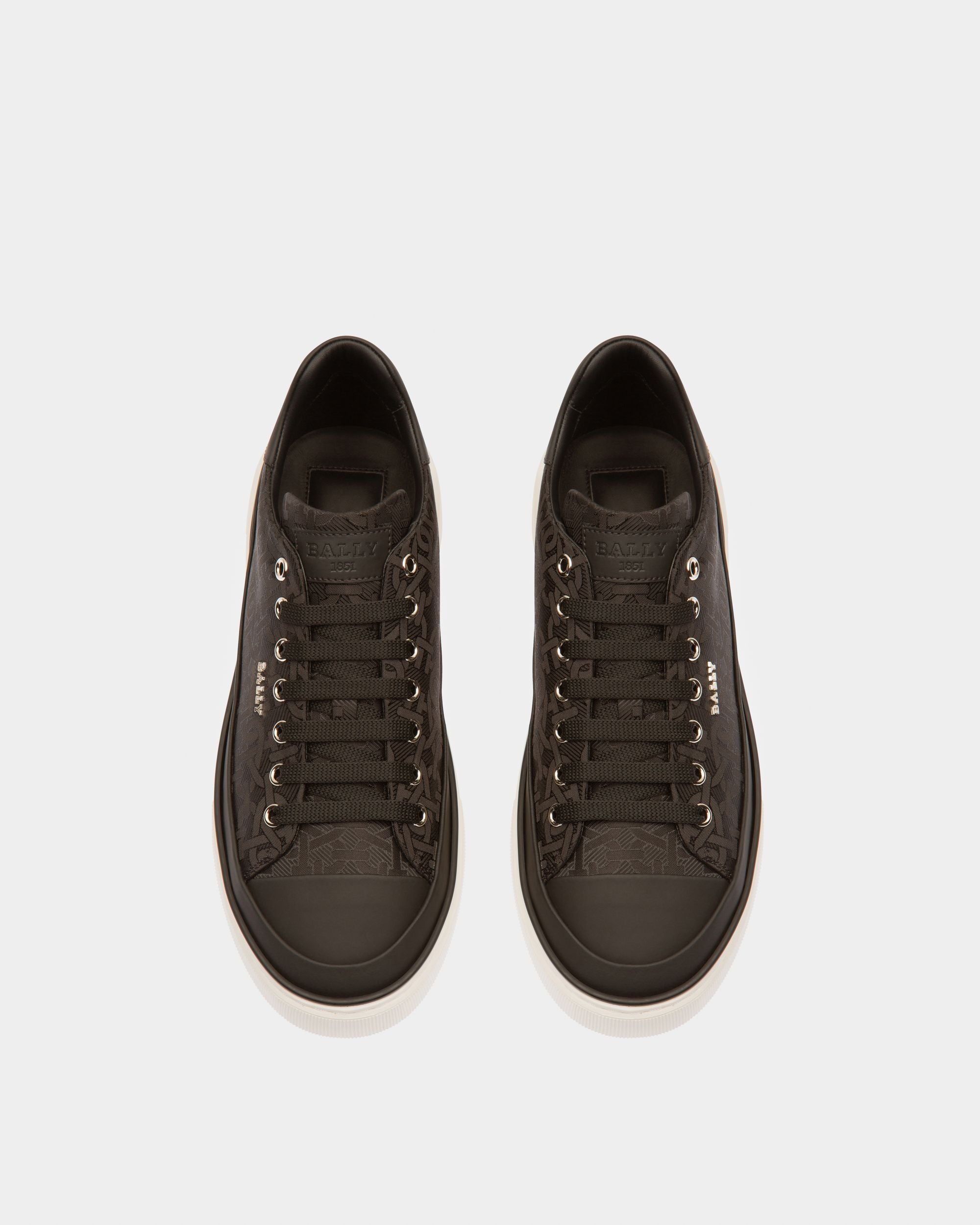 Maily Sneakers In Tessuto Nero - Uomo - Bally - 02