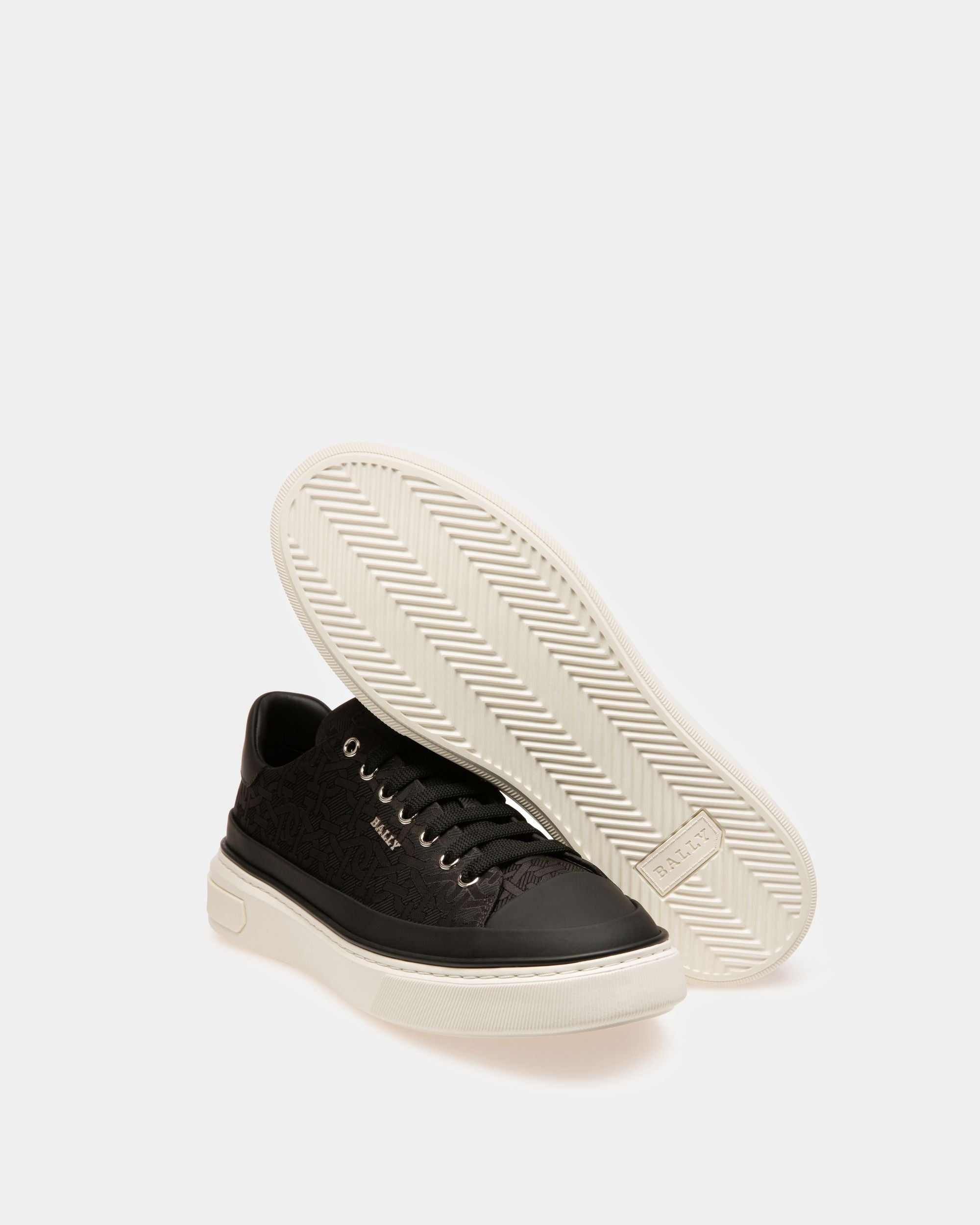Maily Sneakers In Tessuto Nero - Uomo - Bally - 05