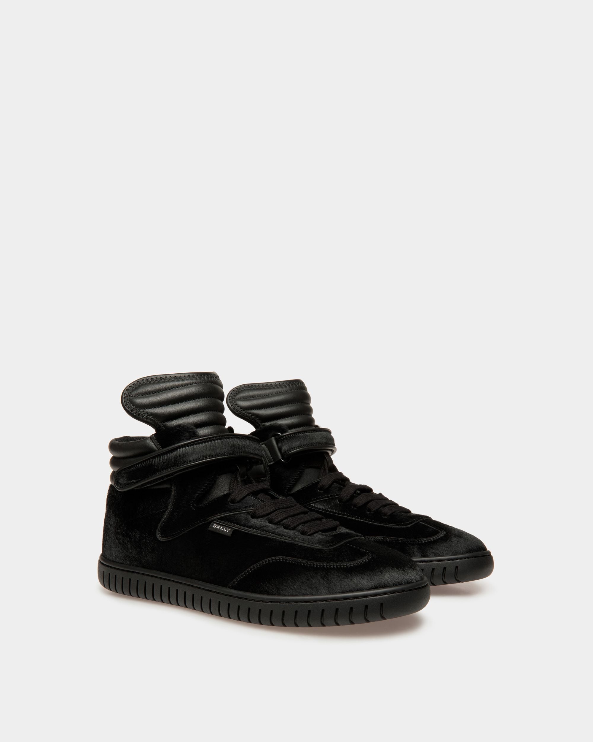 Sneaker Player In Pelle Nera - Uomo - Bally - 02