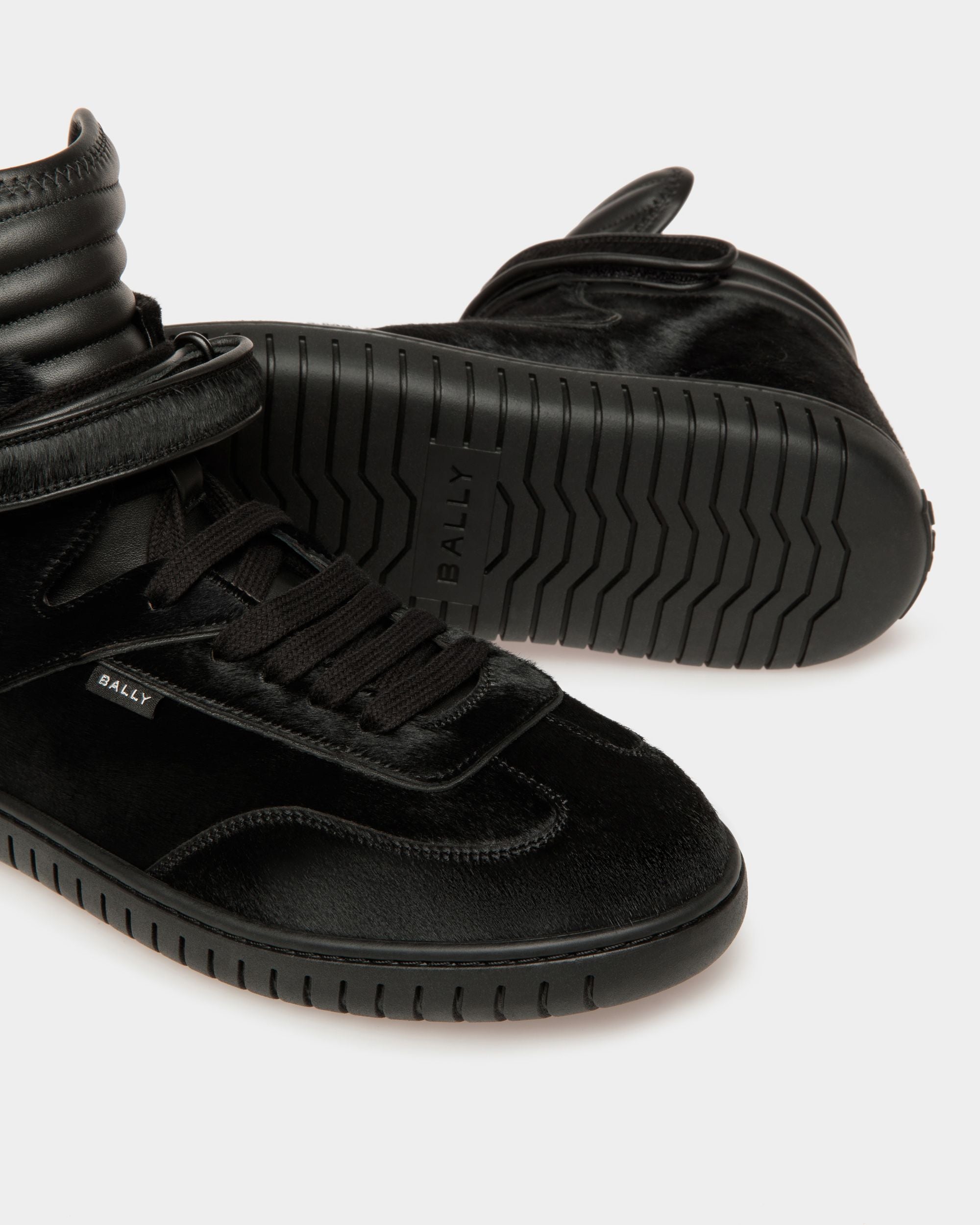 Sneaker Player In Pelle Nera - Uomo - Bally - 04