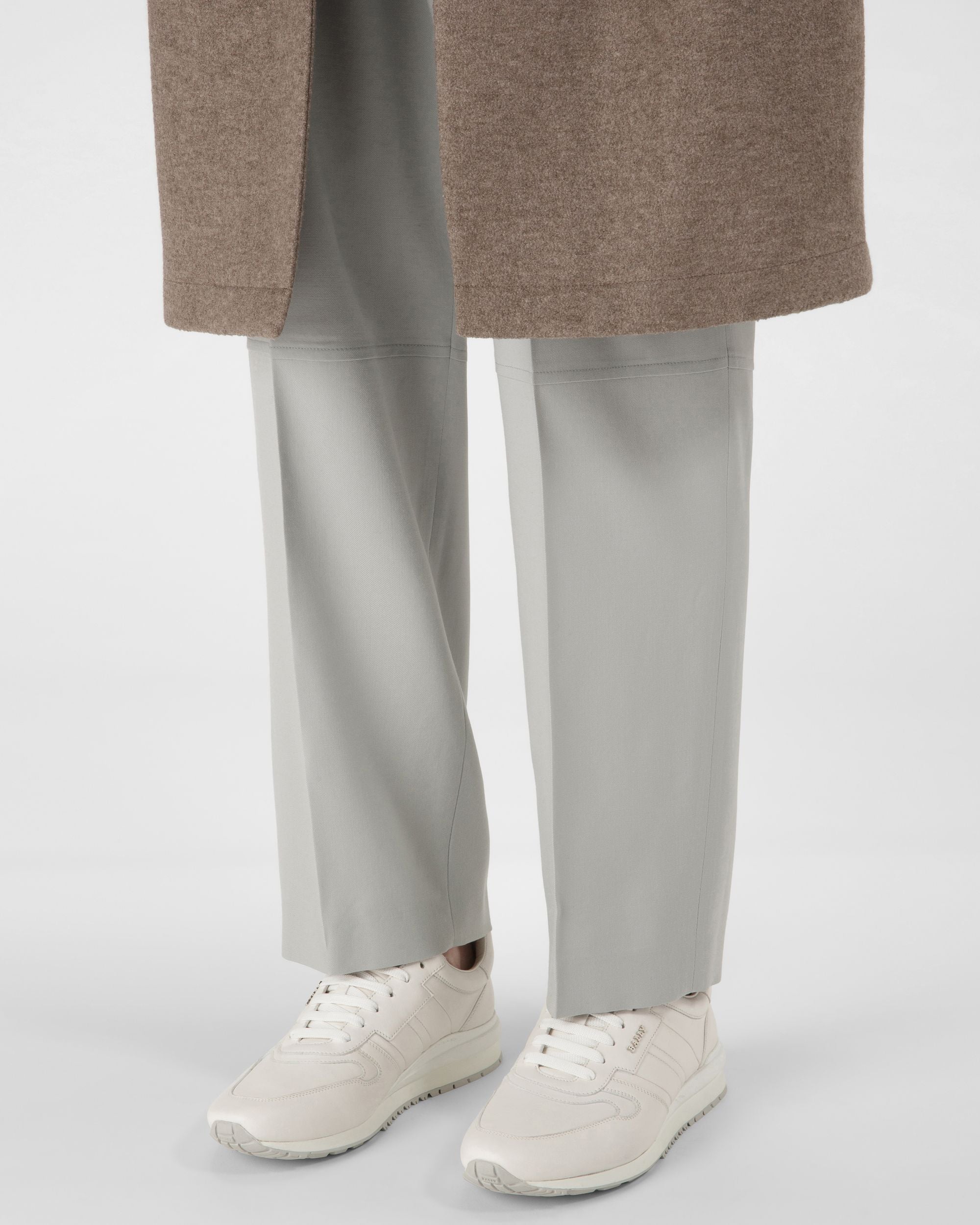 Asler Sneakers In Pelle Colore Bianco - Uomo - Bally - 02