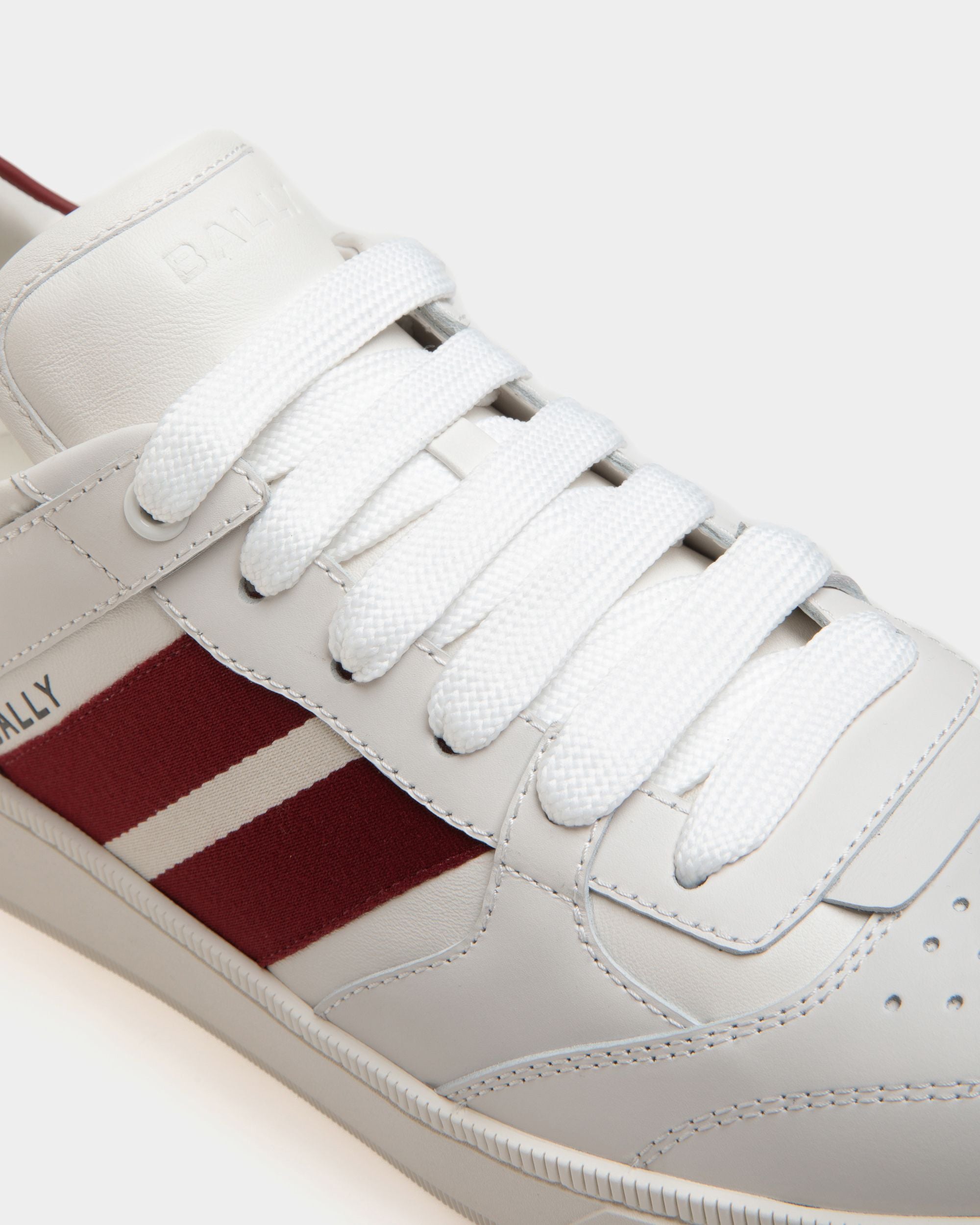 Sneaker Raise In Pelle Bianca - Uomo - Bally - 06