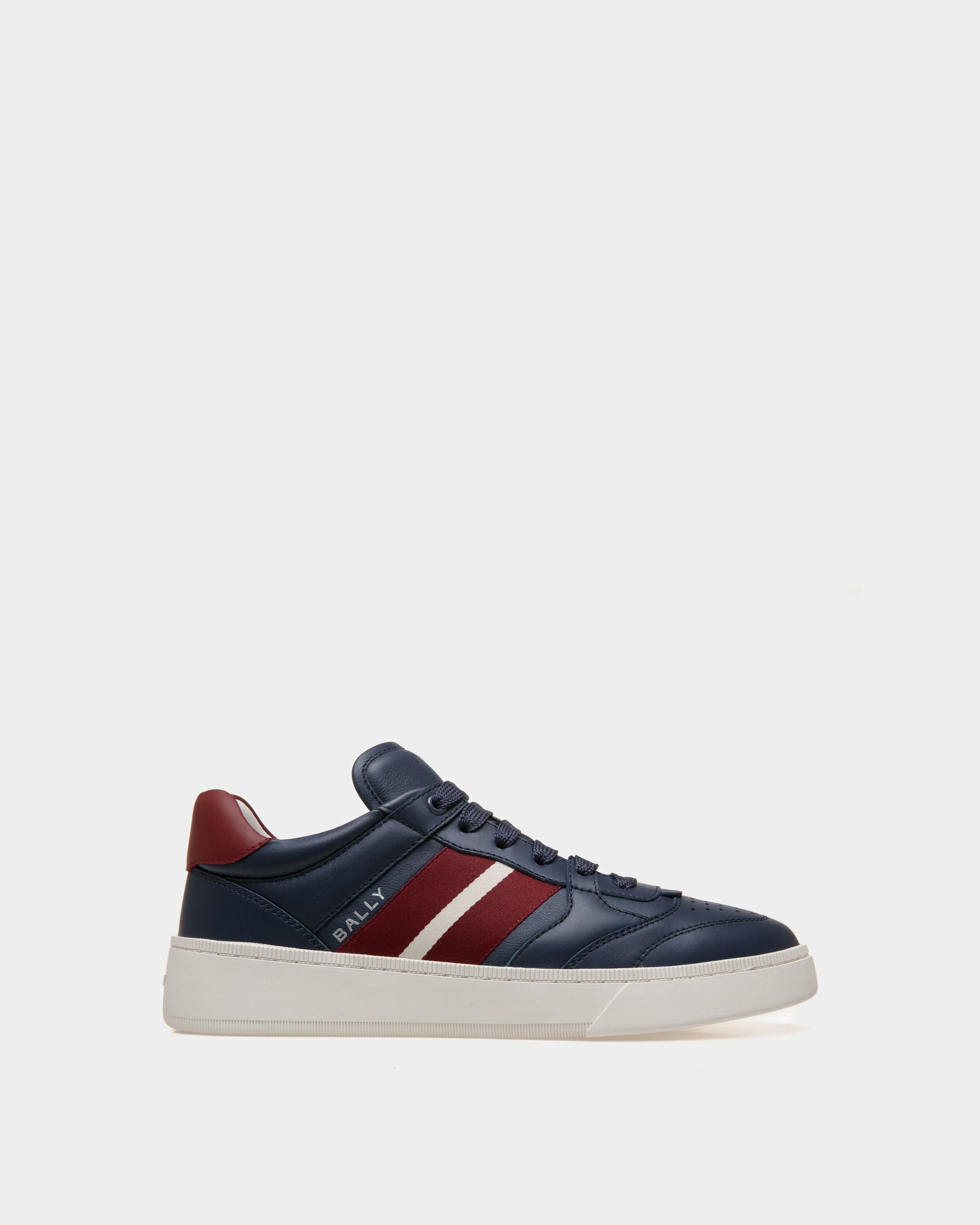 Sneaker Raise In Pelle Blu - Uomo - Bally - 01