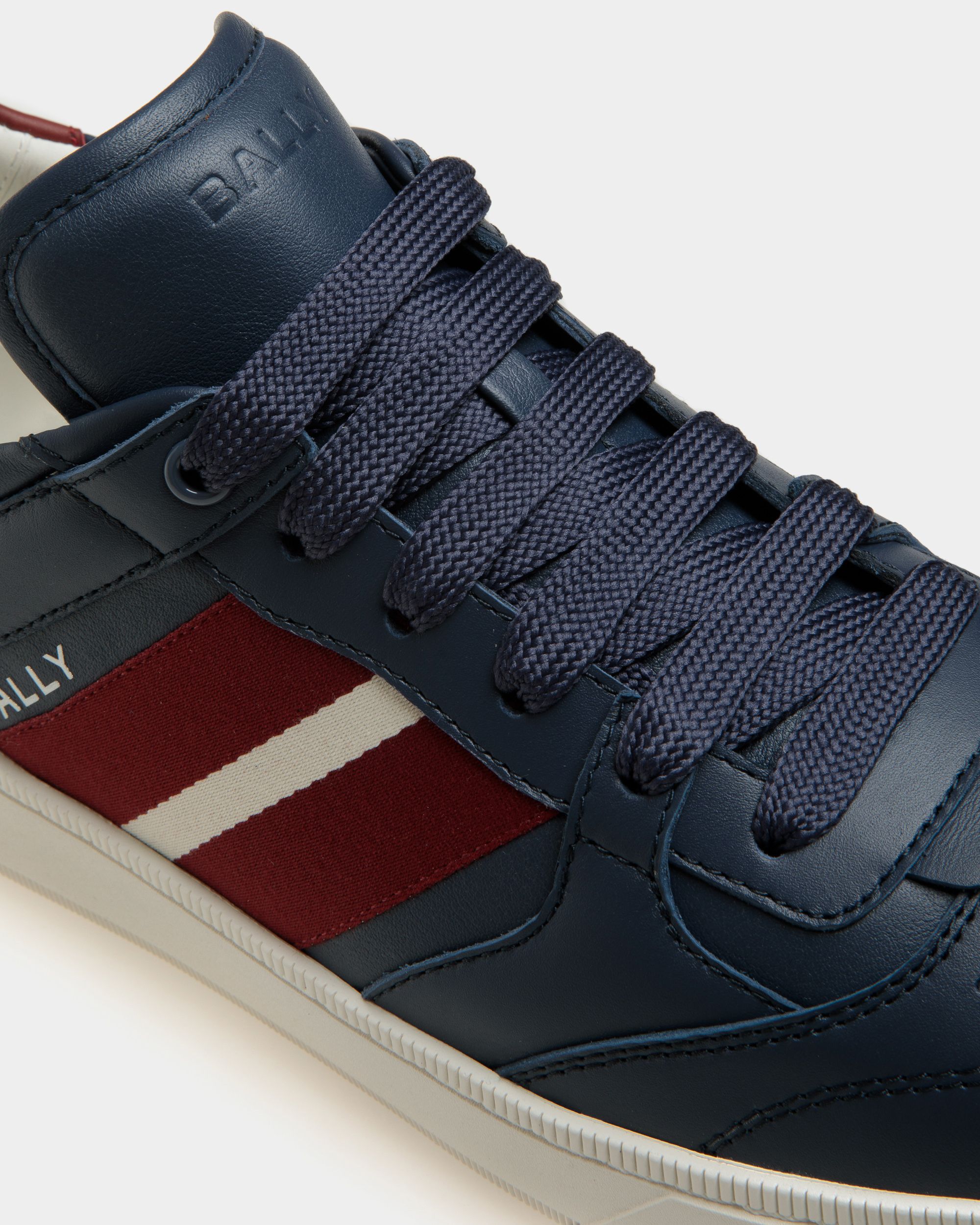 Sneaker Raise In Pelle Blu - Uomo - Bally - 05