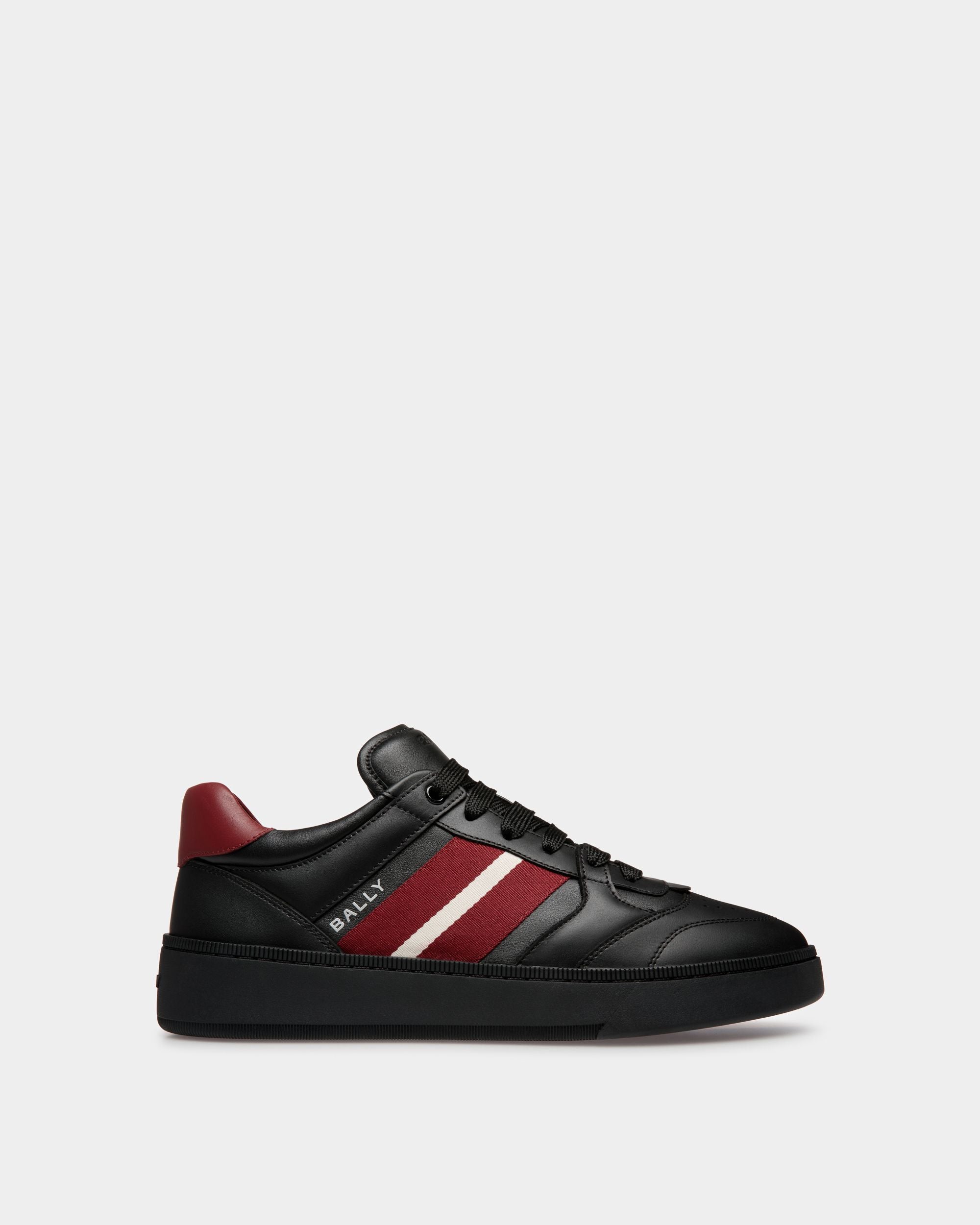 Sneaker Raise In Pelle Nera - Uomo - Bally - 01