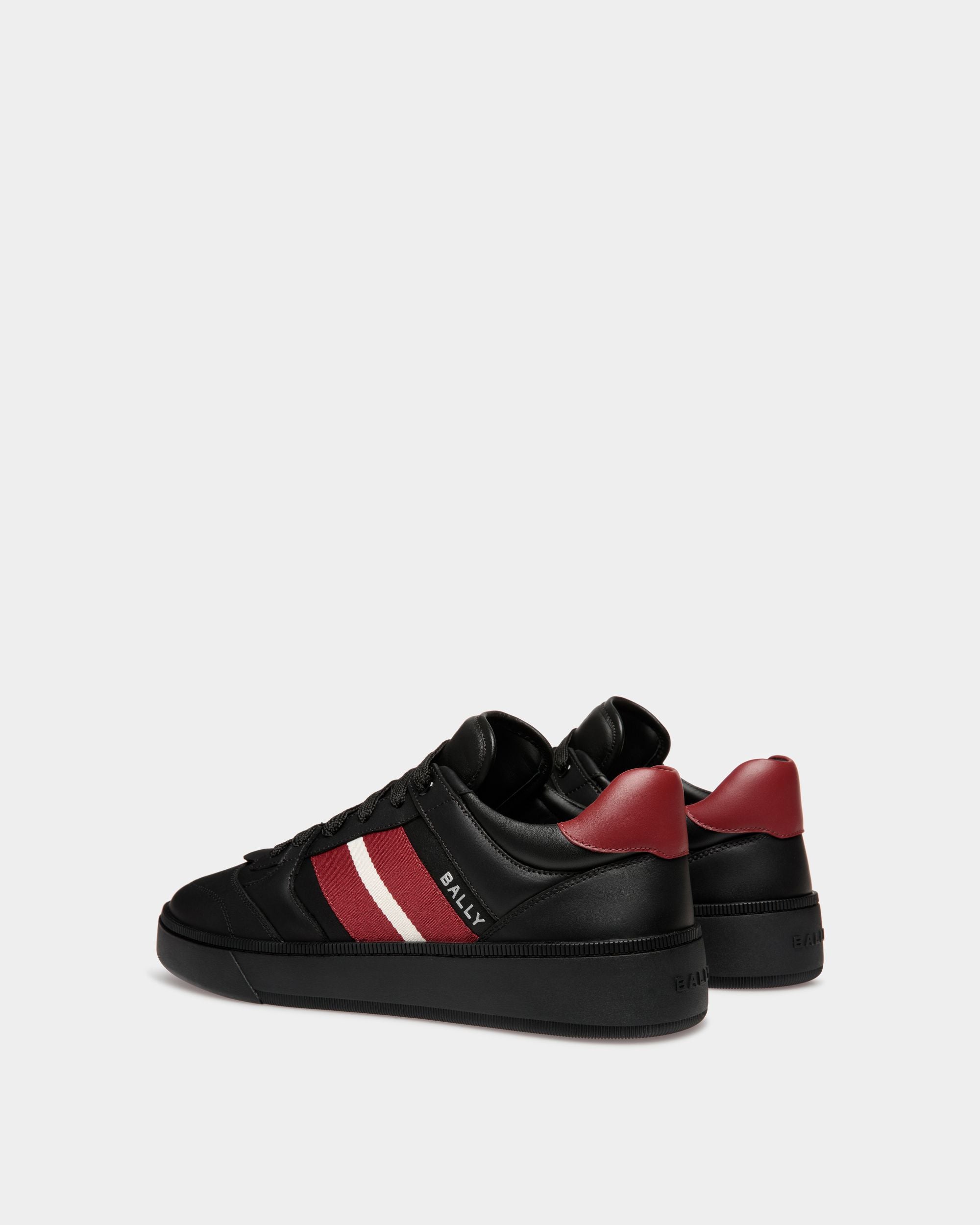Sneaker Raise In Pelle Nera - Uomo - Bally - 04
