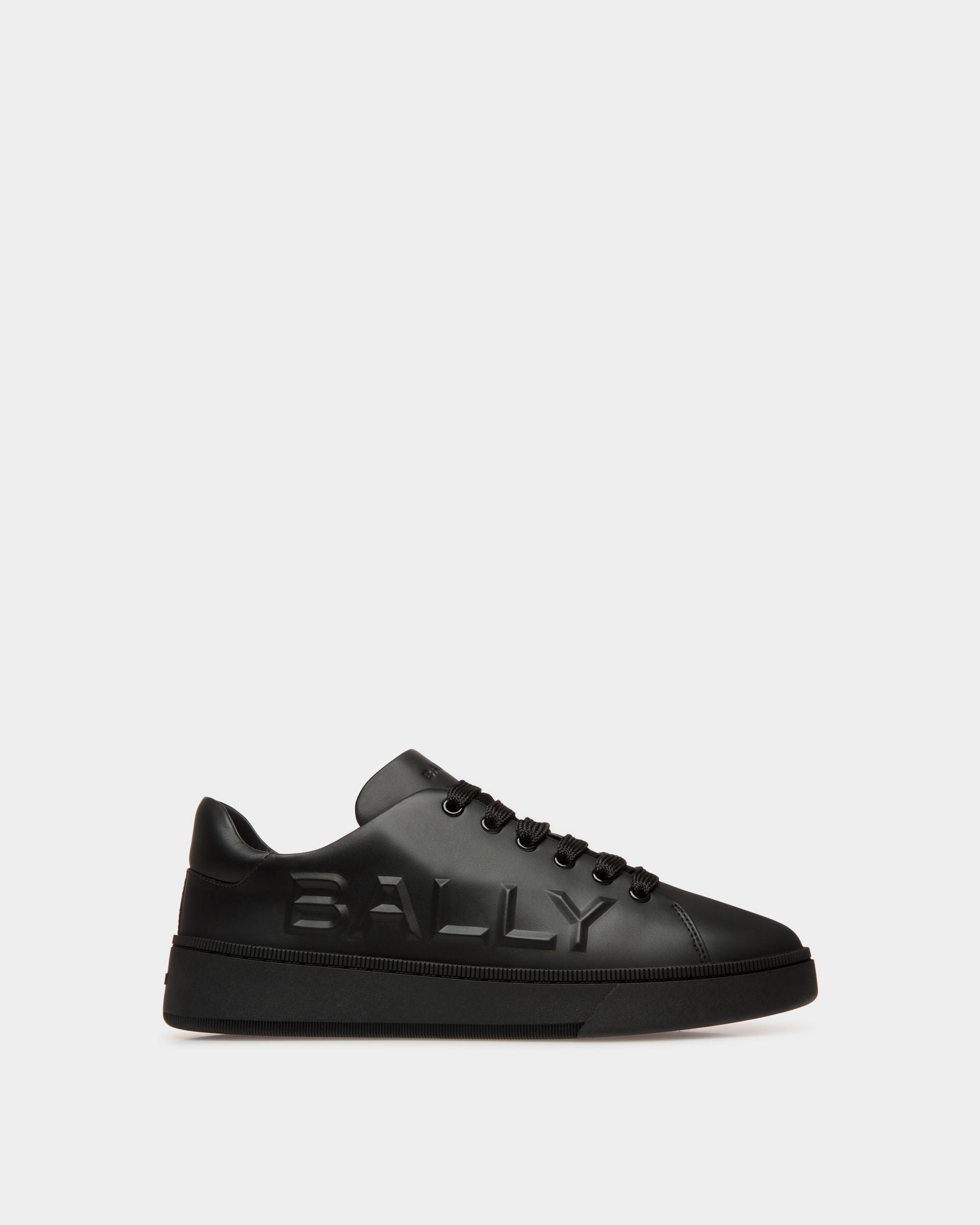 Sneaker Raise In Pelle Nera - Uomo - Bally - 01