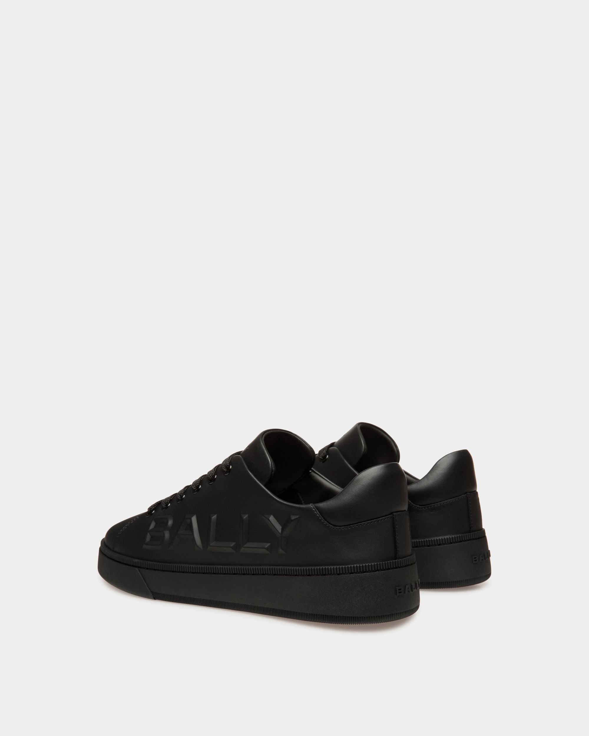 Sneaker Raise In Pelle Nera - Uomo - Bally - 03