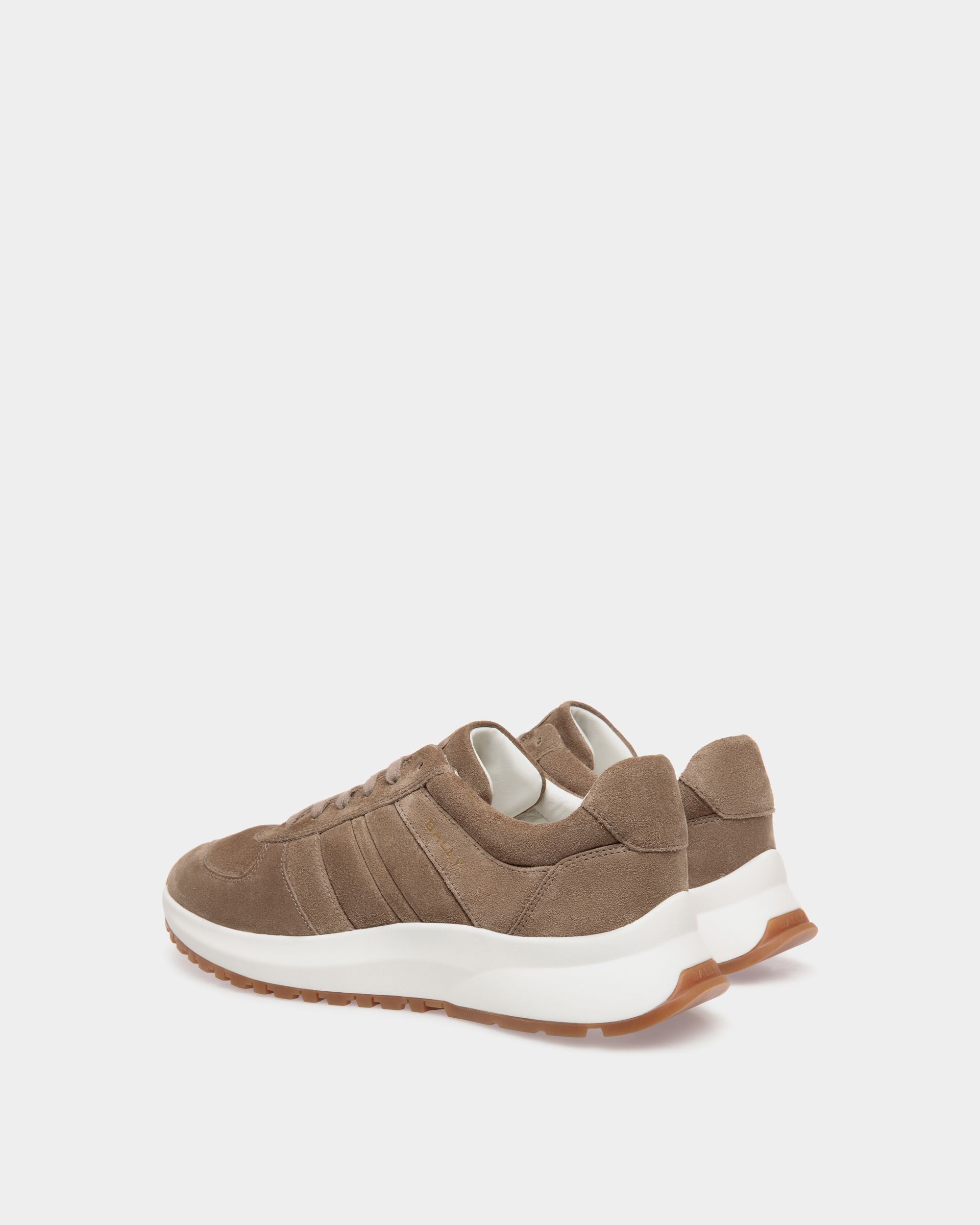 Outline Sneaker In Brown  Leather - Uomo - Bally - 03