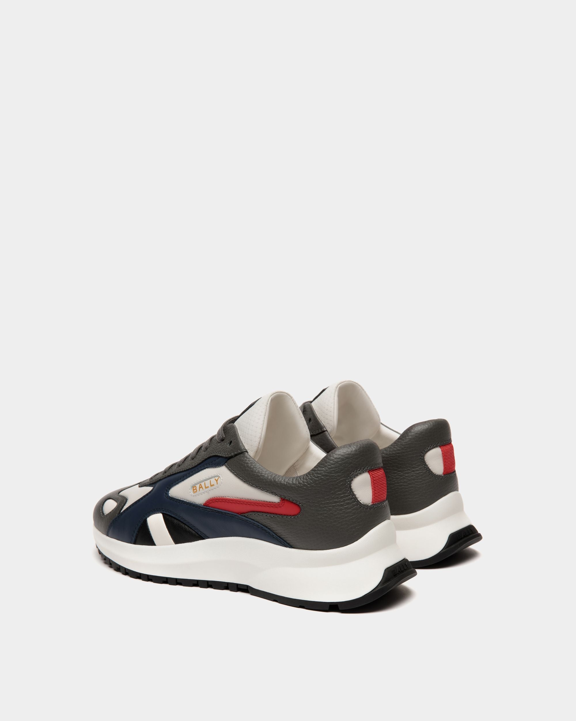 Sneaker Outline In Pelle - Uomo - Bally - 03