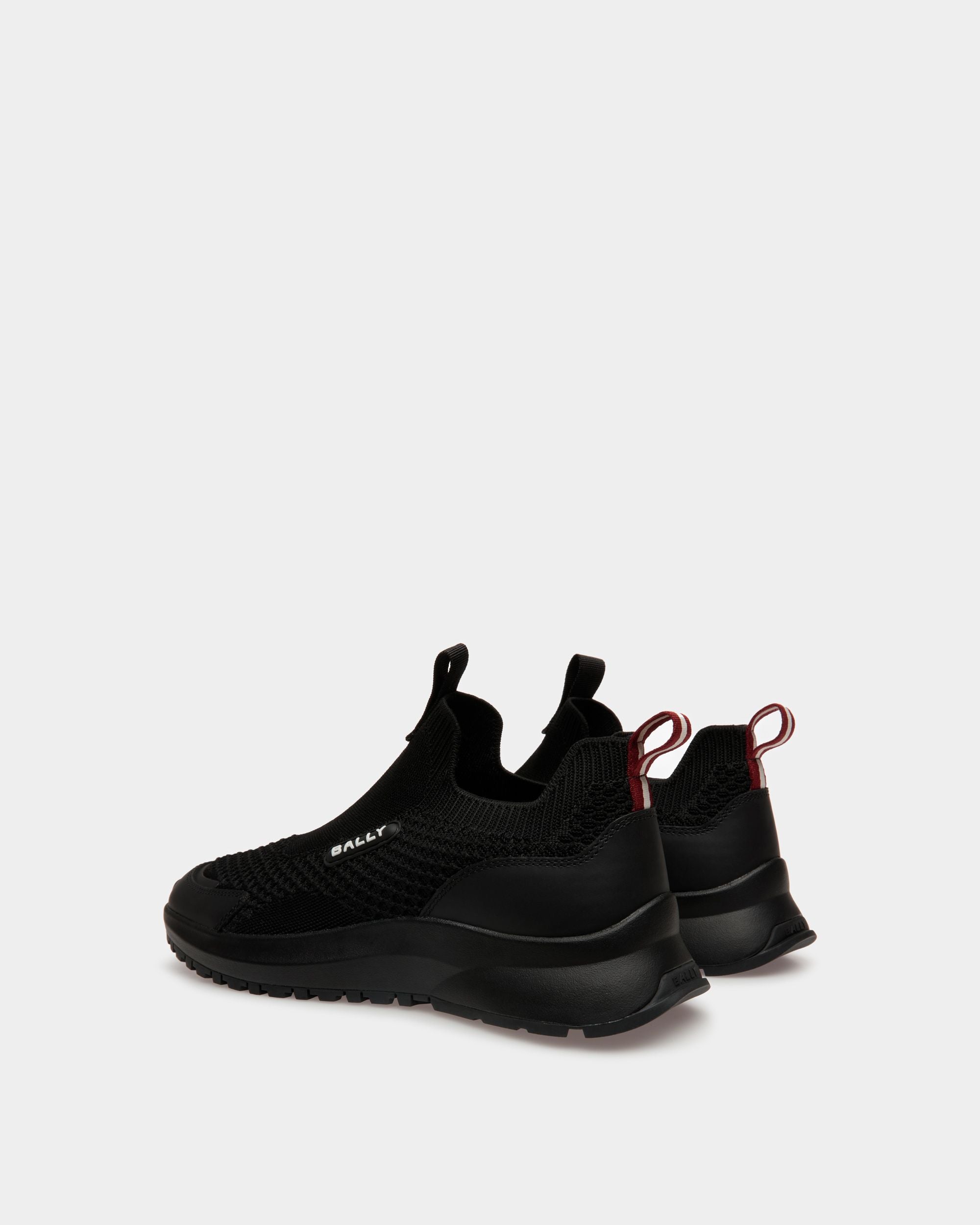 Sneaker Outline In Nylon Nero - Uomo - Bally - 04