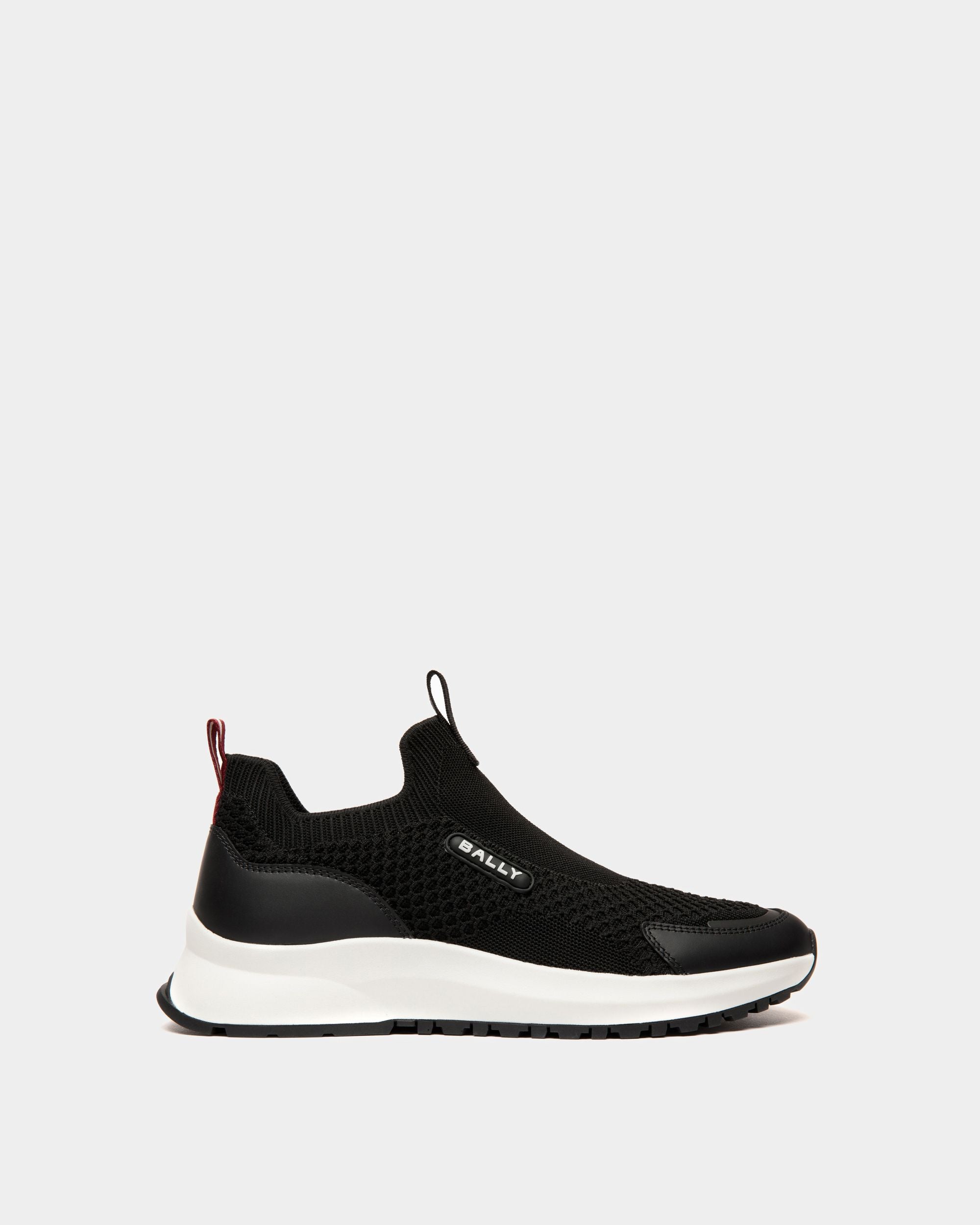 Sneaker Outline In Nylon Nero - Uomo - Bally - 01