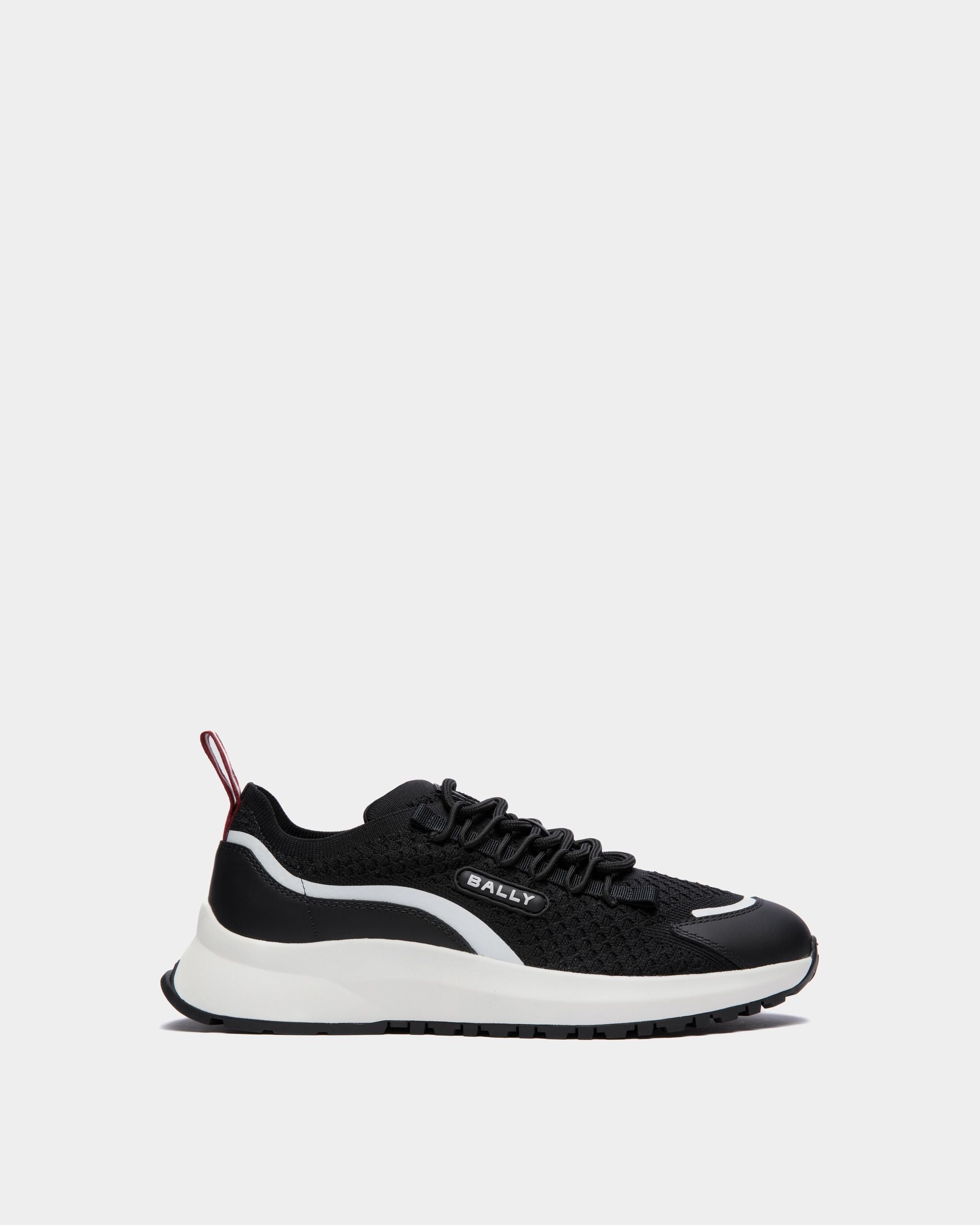 Sneaker Outline In Nylon Nero - Uomo - Bally - 01