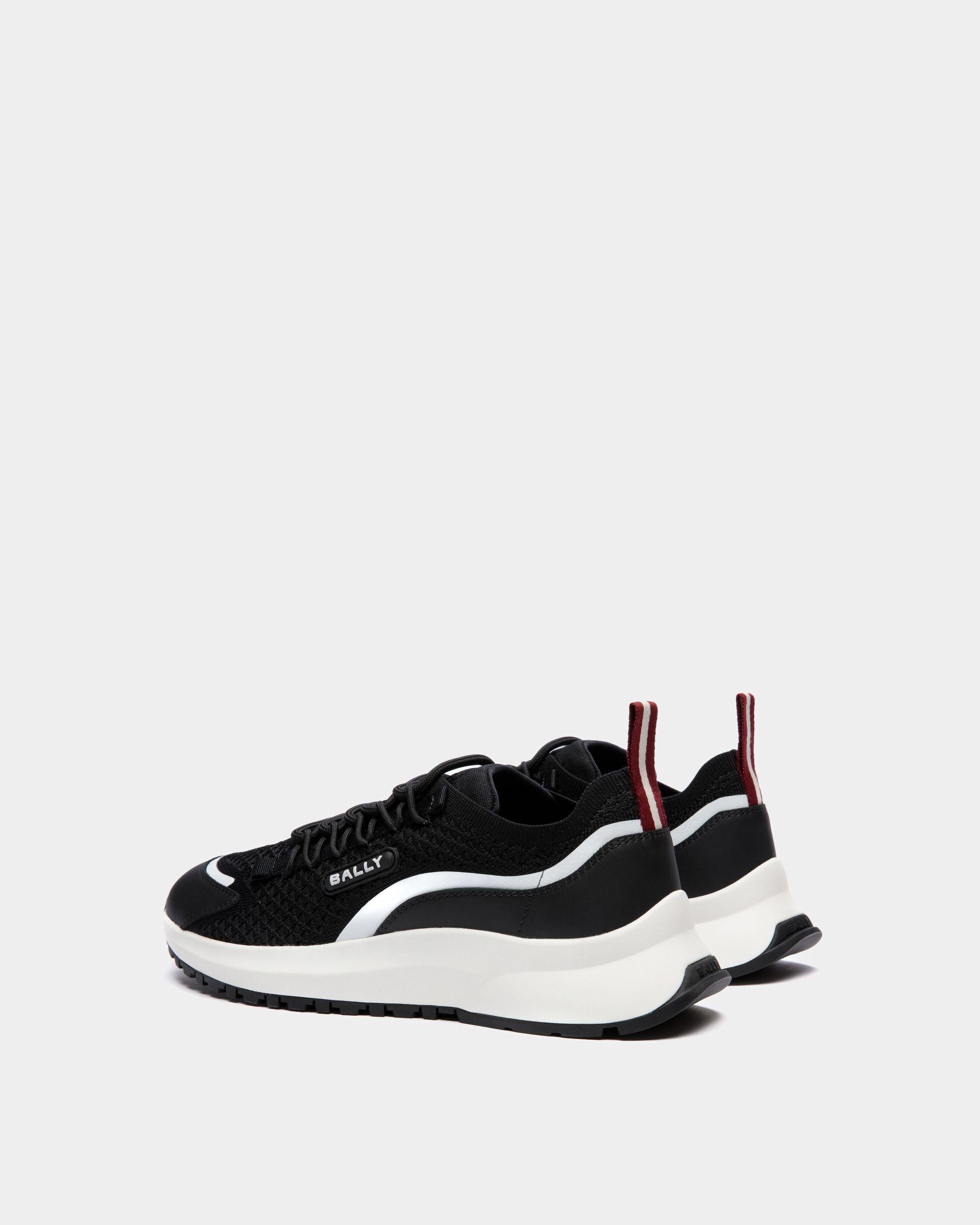 Sneaker Outline In Nylon Nero - Uomo - Bally - 03