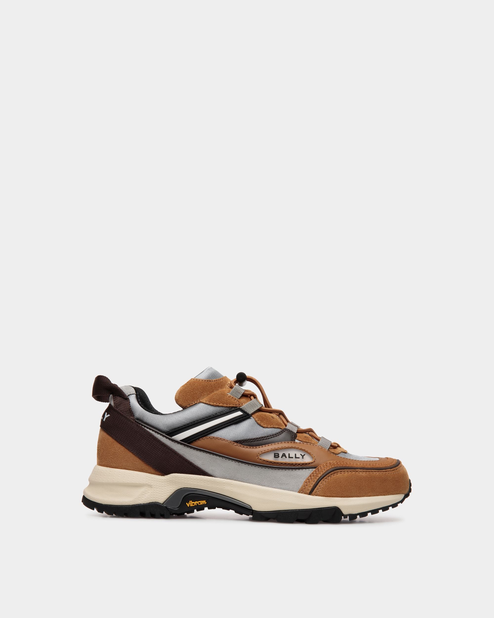 Sneaker Faster In Pelle Multicolore E Nylon - Uomo - Bally - 01