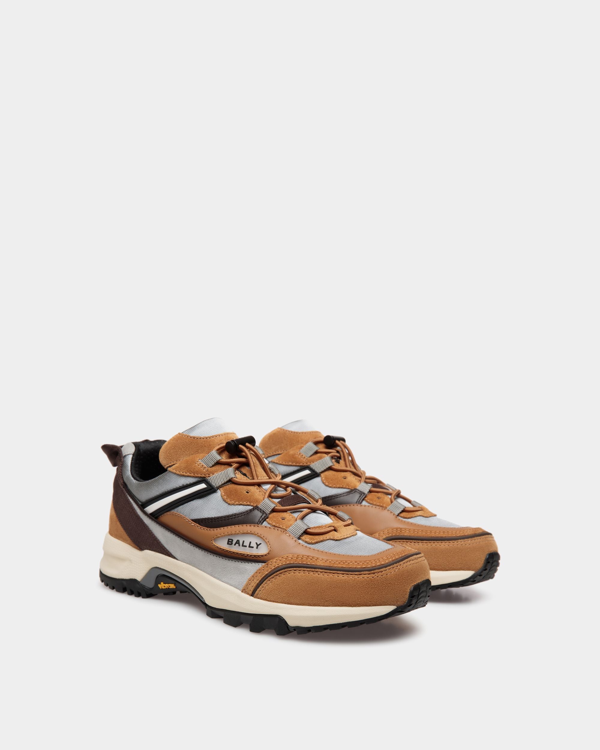 Sneaker Faster In Pelle Multicolore E Nylon - Uomo - Bally - 03