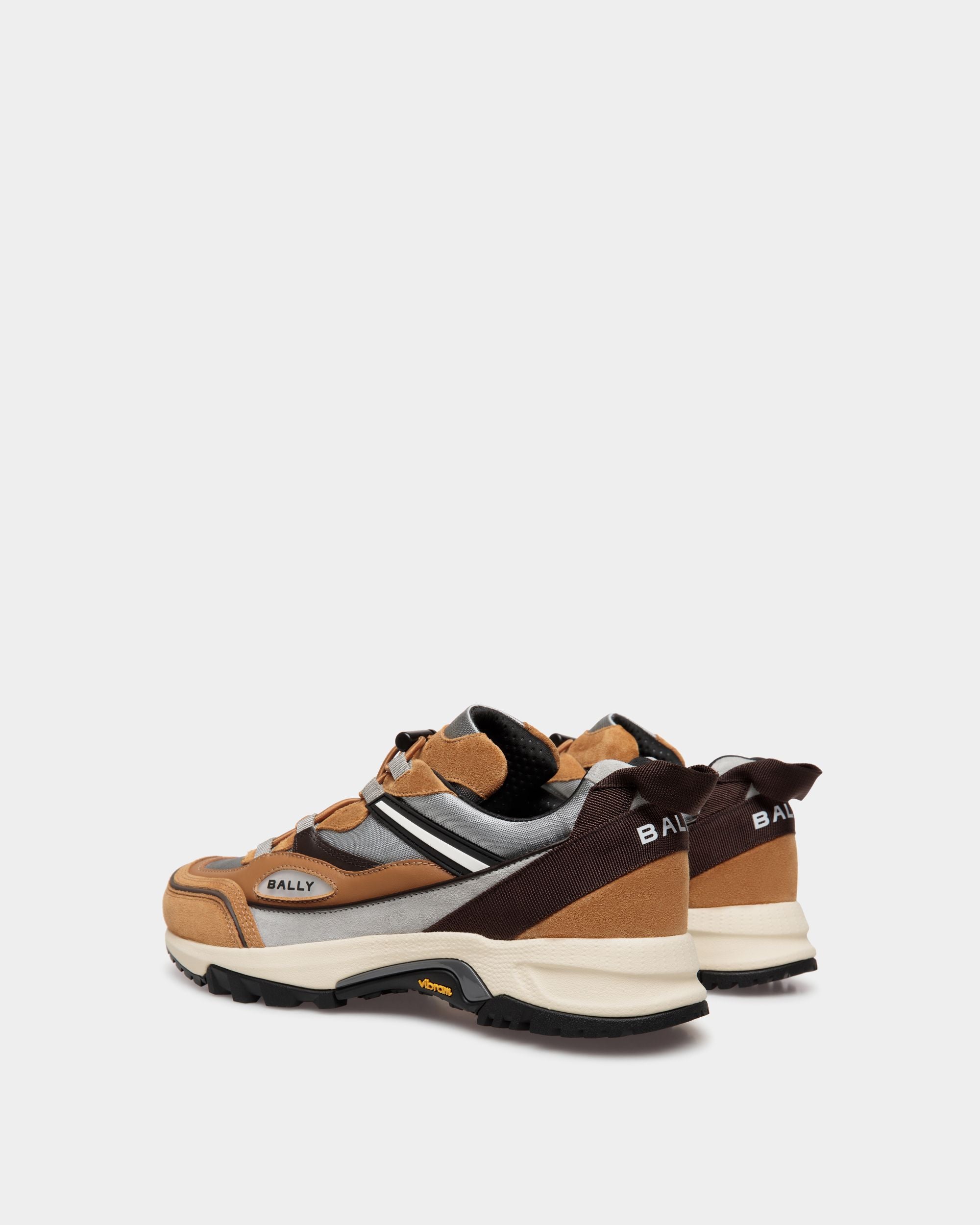 Sneaker Faster In Pelle Multicolore E Nylon - Uomo - Bally - 04