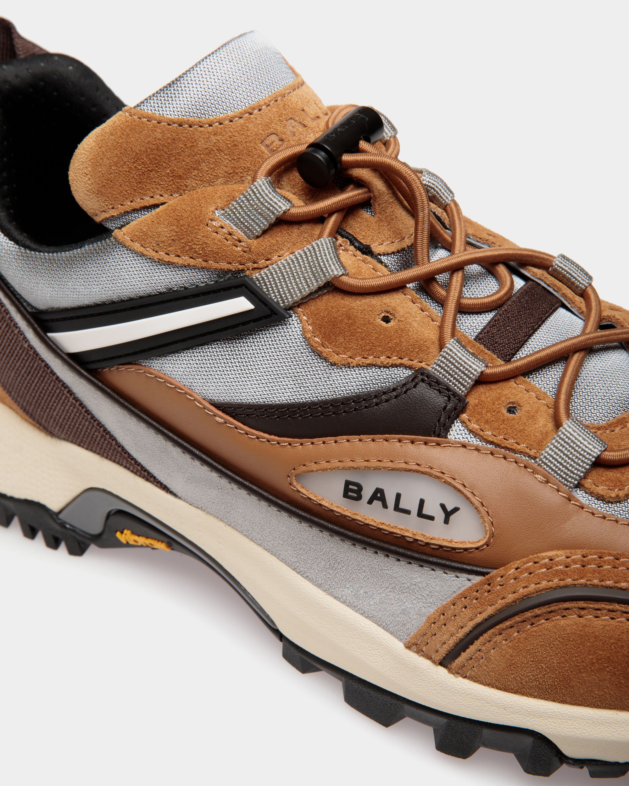 Sneaker Faster In Pelle Multicolore E Nylon - Uomo - Bally - 06