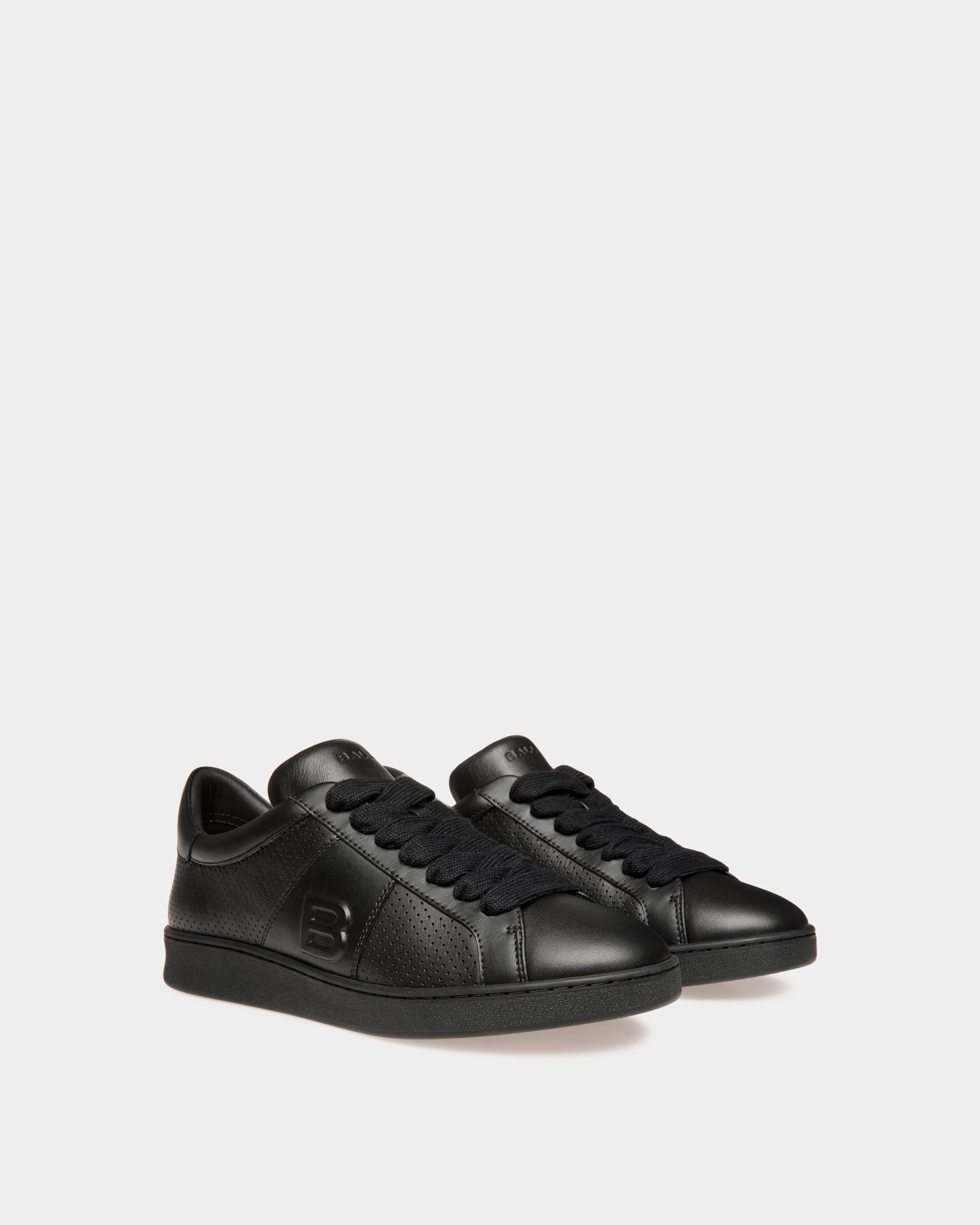 Sneaker Adrien Brody Travel Collection In Pelle Nera - Uomo - Bally - 03