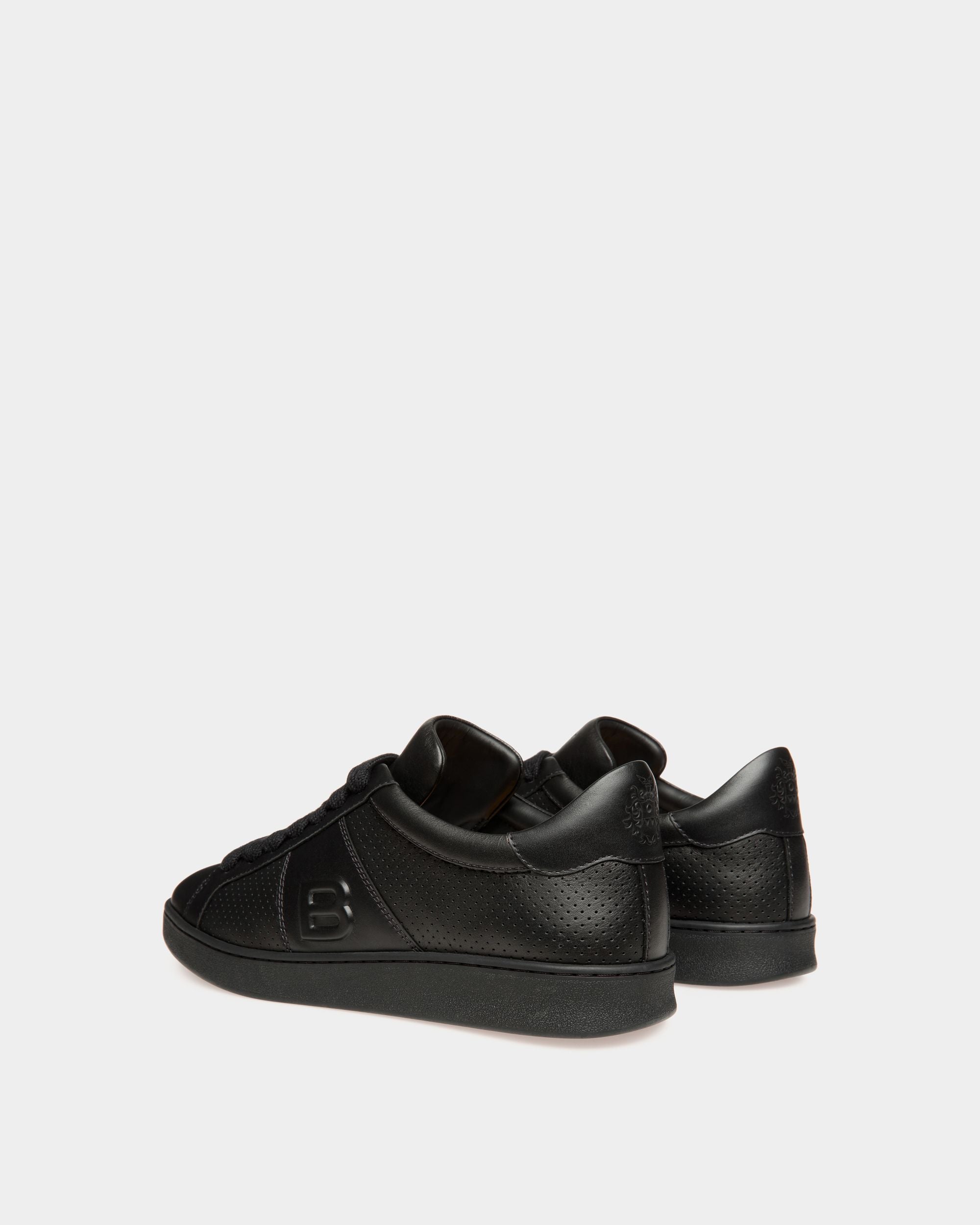 Sneaker Adrien Brody Travel Collection In Pelle Nera - Uomo - Bally - 04