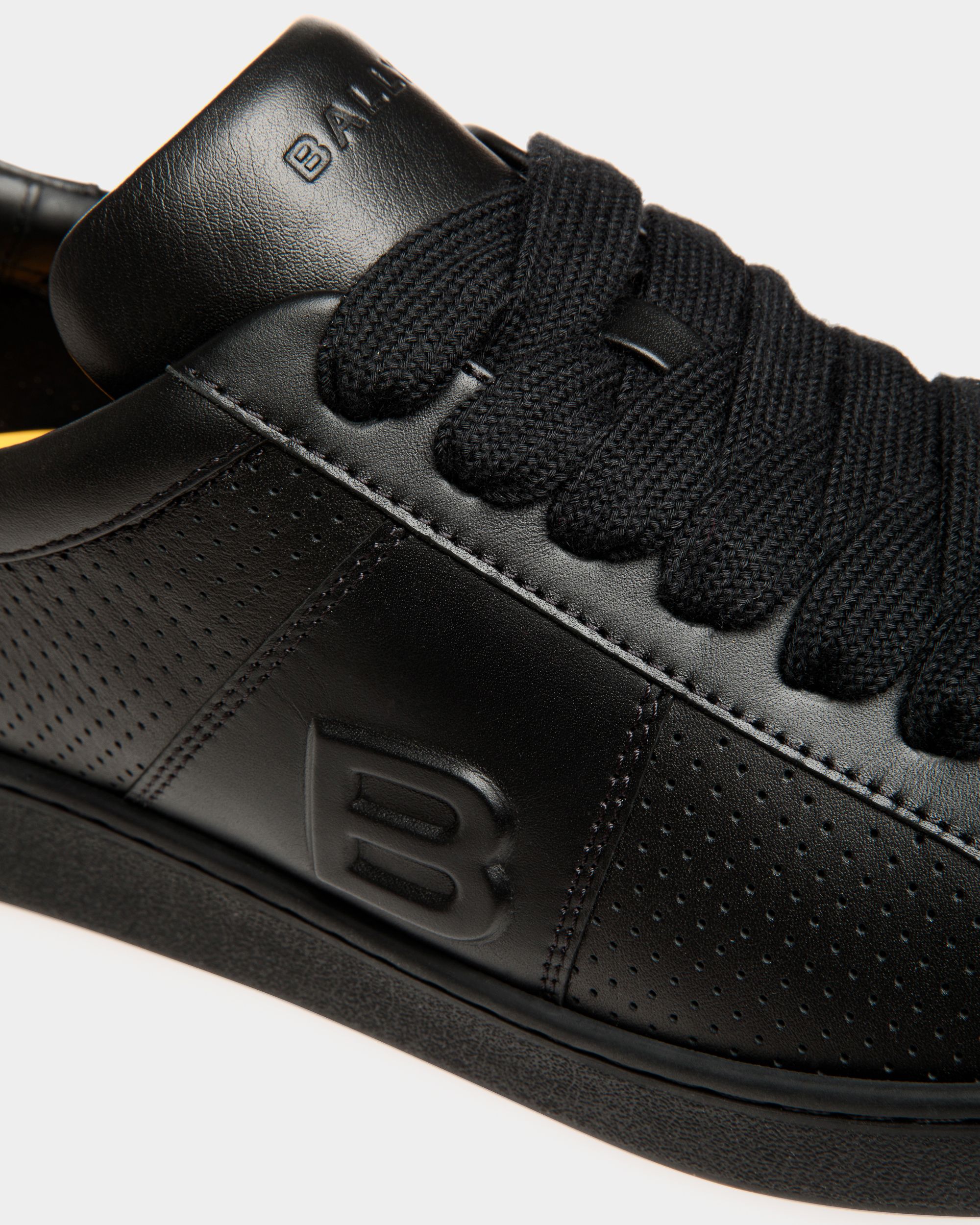 Sneaker Adrien Brody Travel Collection In Pelle Nera - Uomo - Bally - 07
