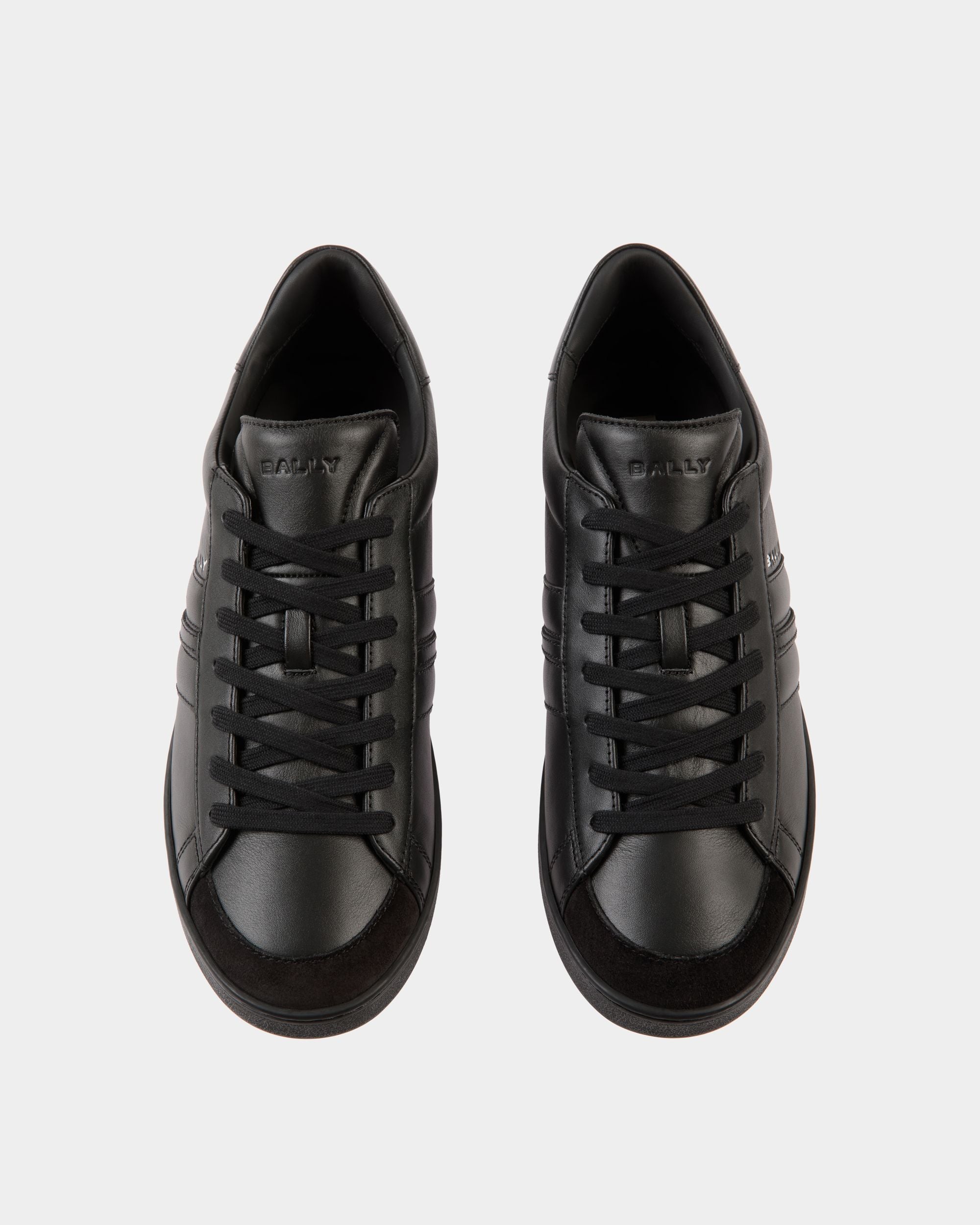 Sneaker Tennis In Pelle Nera - Uomo - Bally - 05