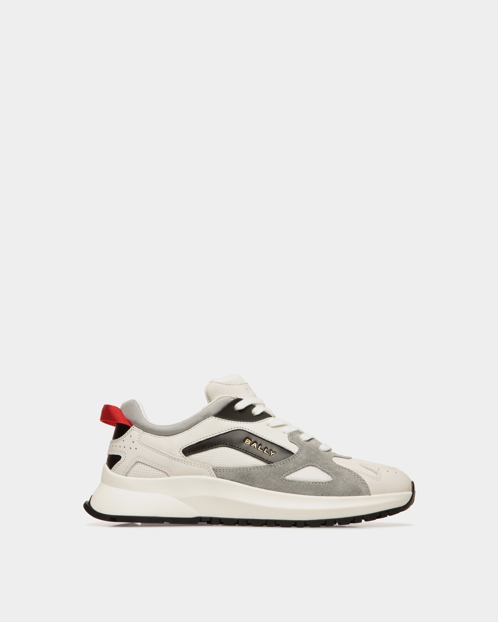 Sneaker Outline In Pelle Multicolore E Nylon - Uomo - Bally - 01