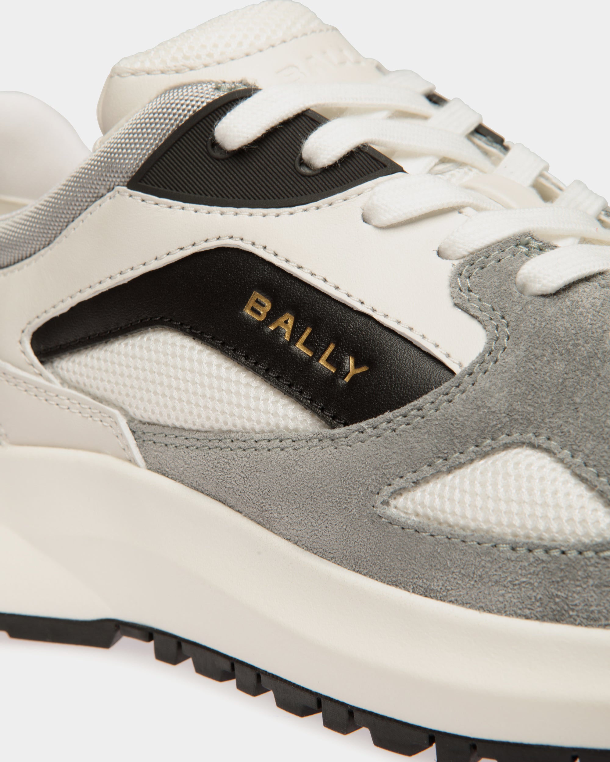 Sneaker Outline In Pelle Multicolore E Nylon - Uomo - Bally - 05