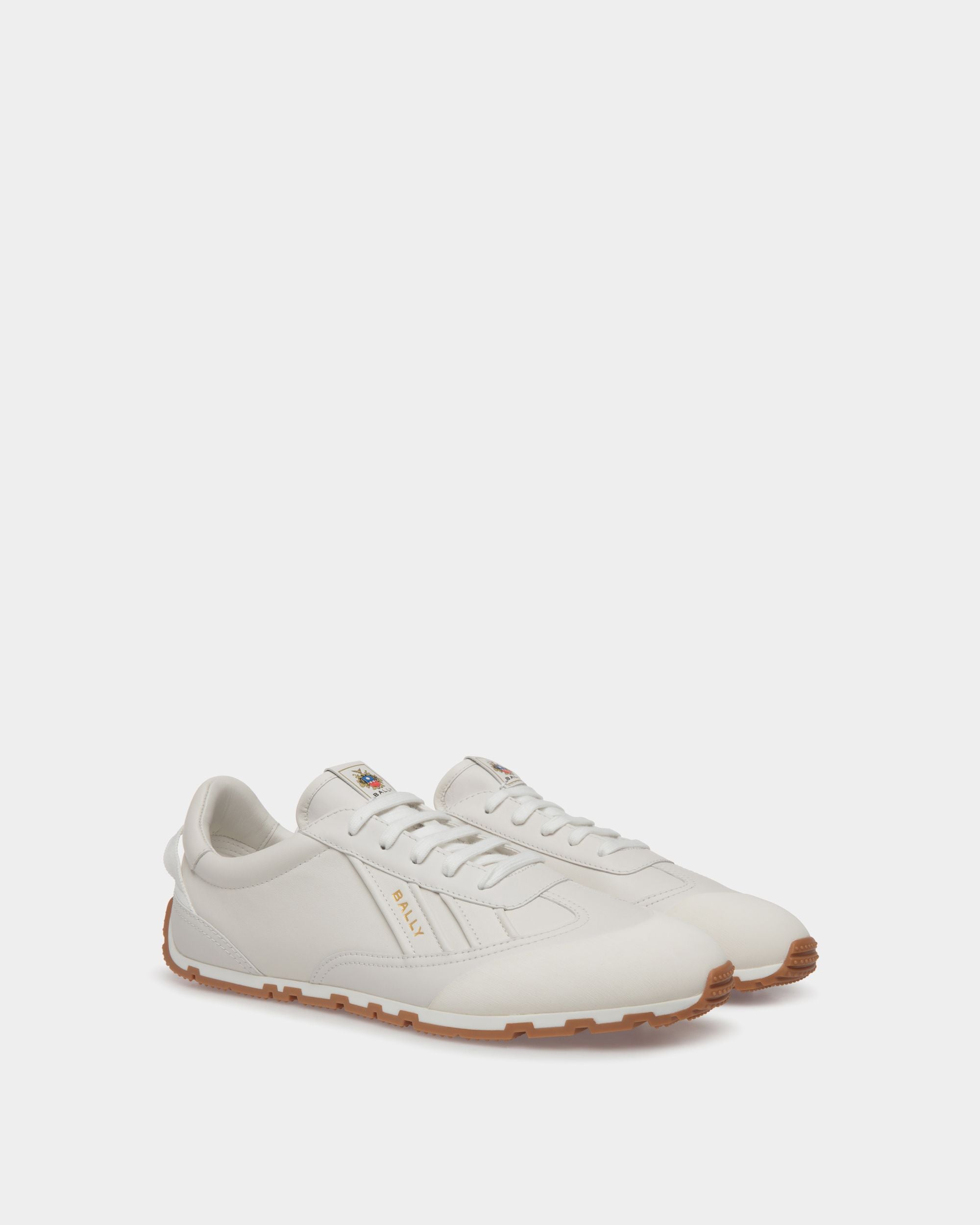 Sneaker Quarry In Pelle Bianca - Uomo - Bally - 02