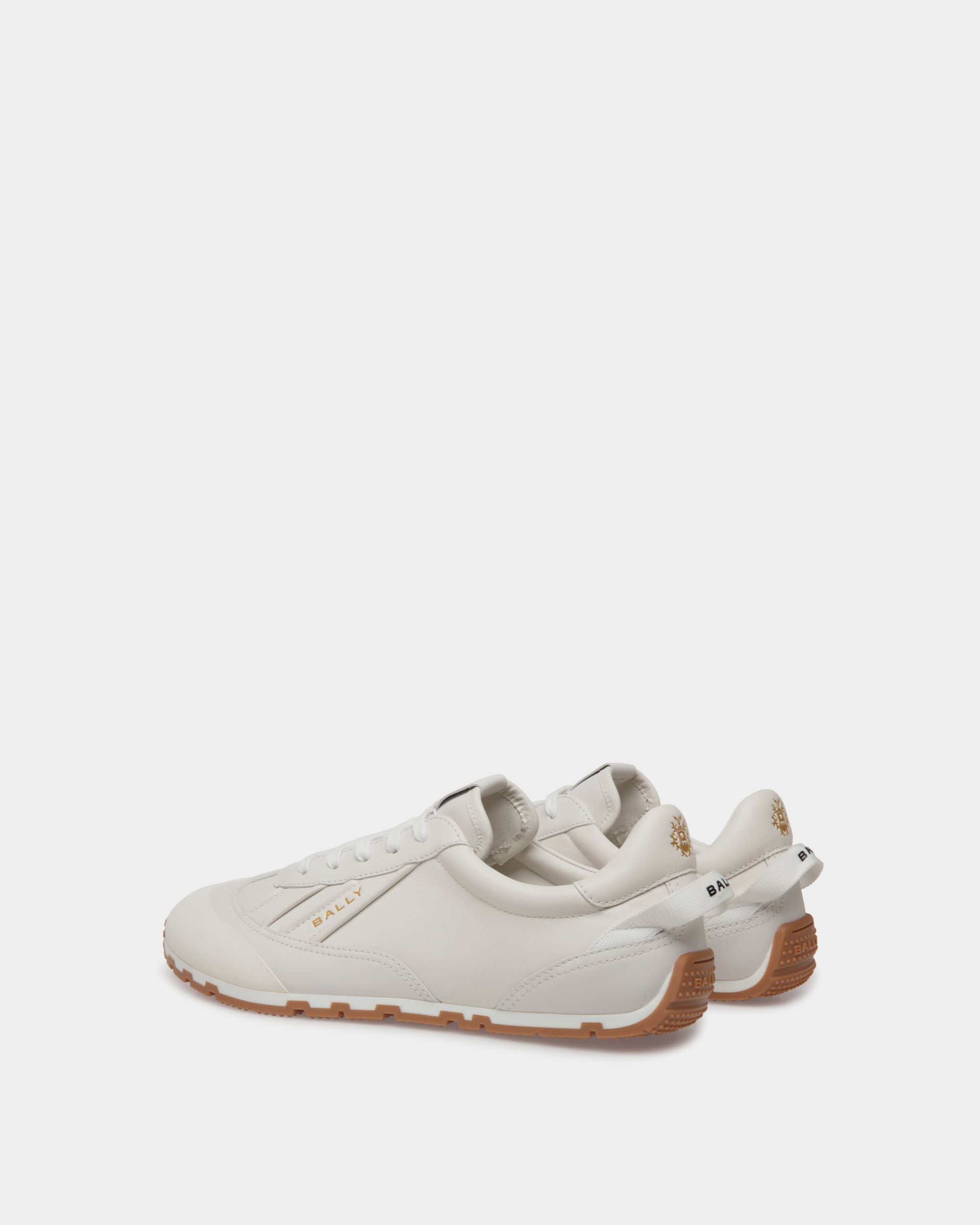 Sneaker Quarry In Pelle Bianca - Uomo - Bally - 03