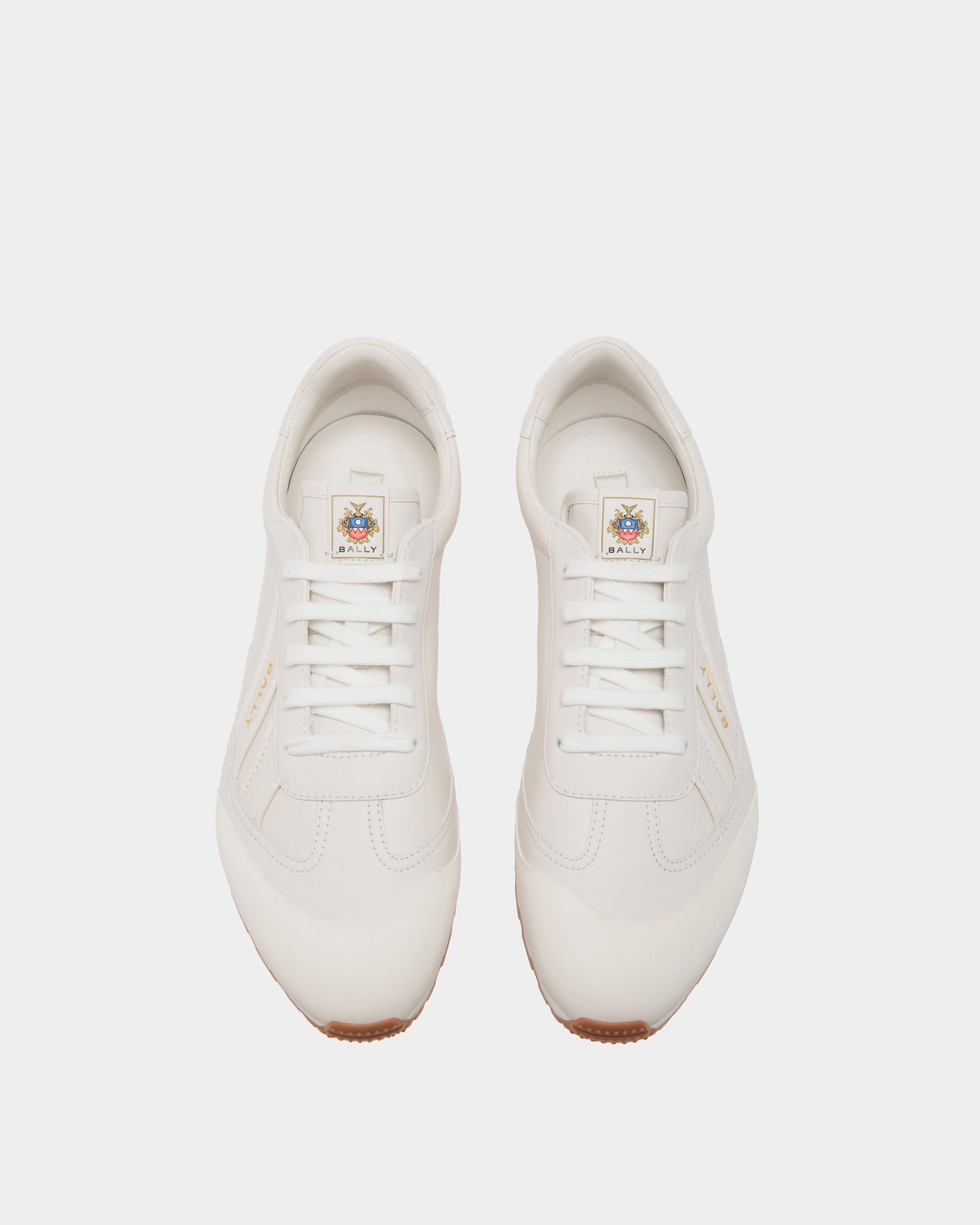 Sneaker Quarry In Pelle Bianca - Uomo - Bally - 04